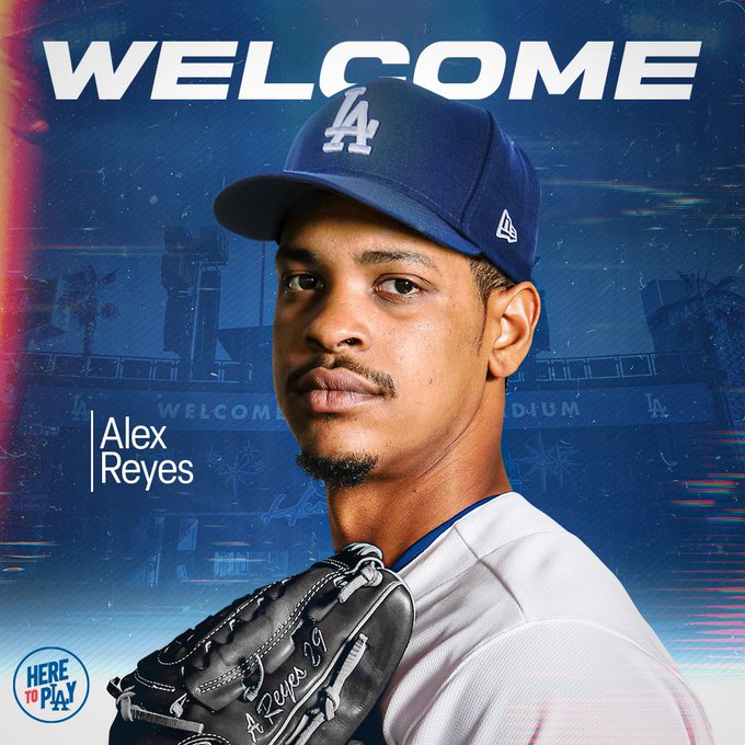 New Dodgers pitcher Alex Reyes