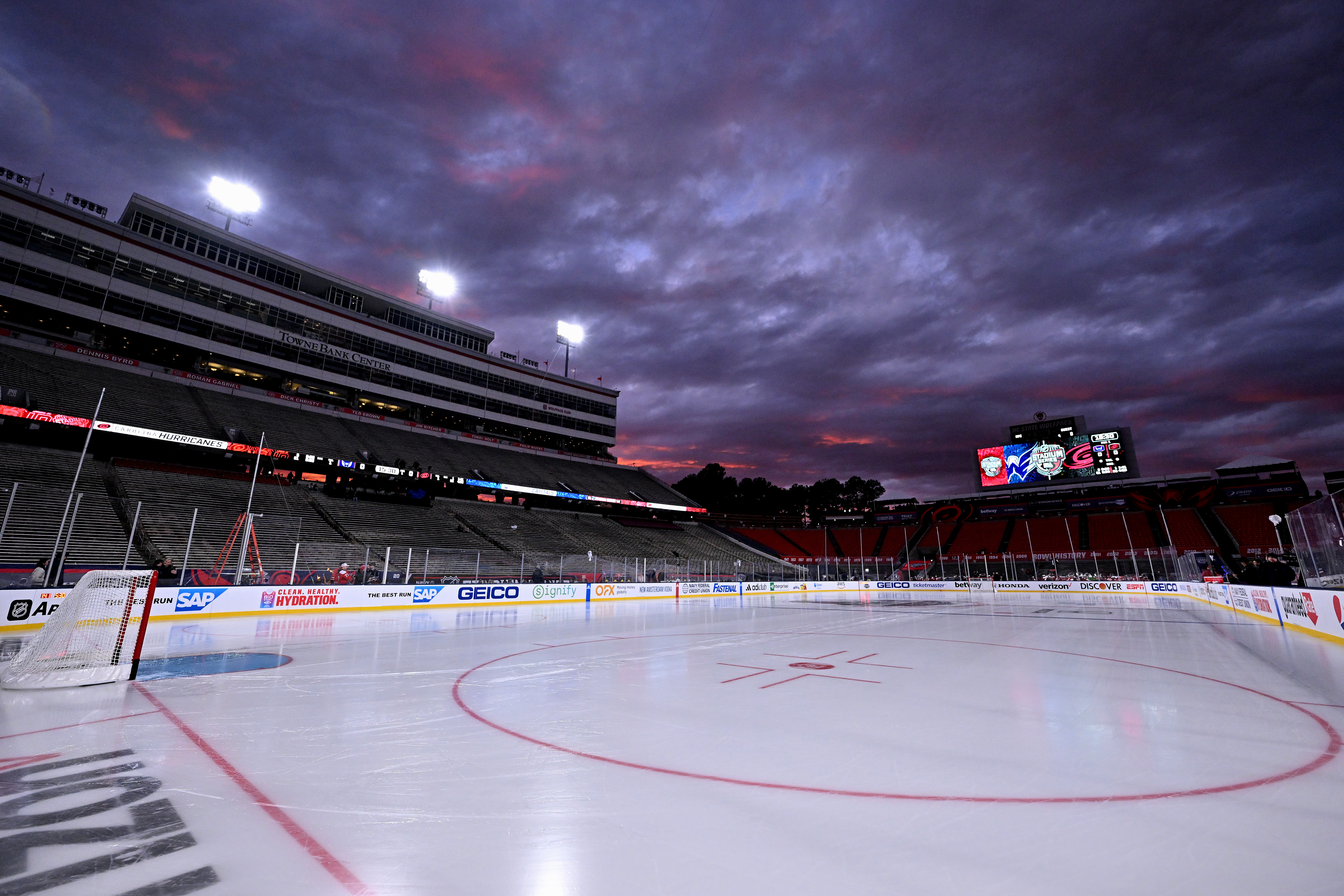 2023 Navy Federal Credit Union NHL Stadium Series - Hurricanes and Capitals practice and family skates