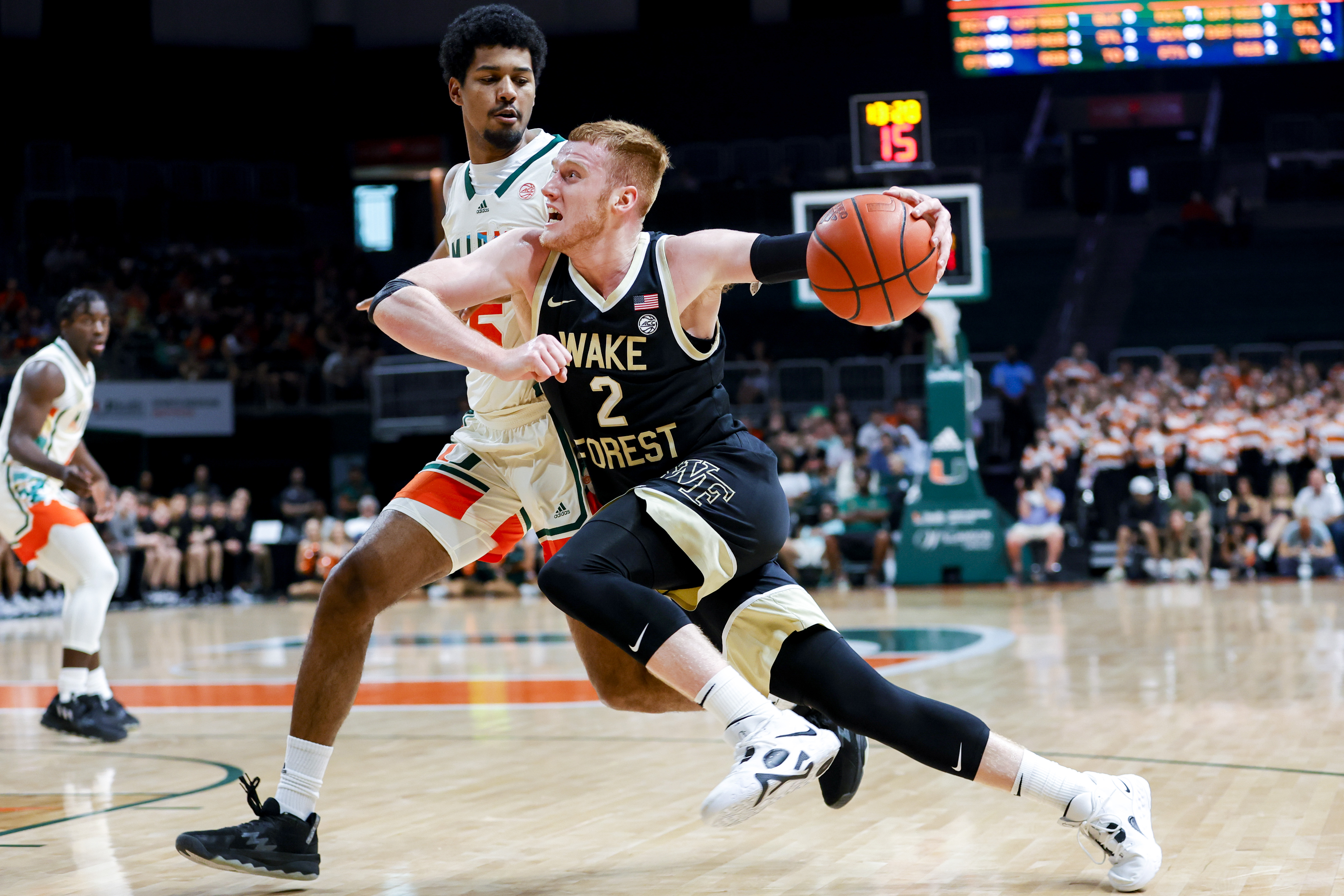 NCAA Basketball: Wake Forest at Miami (FL)