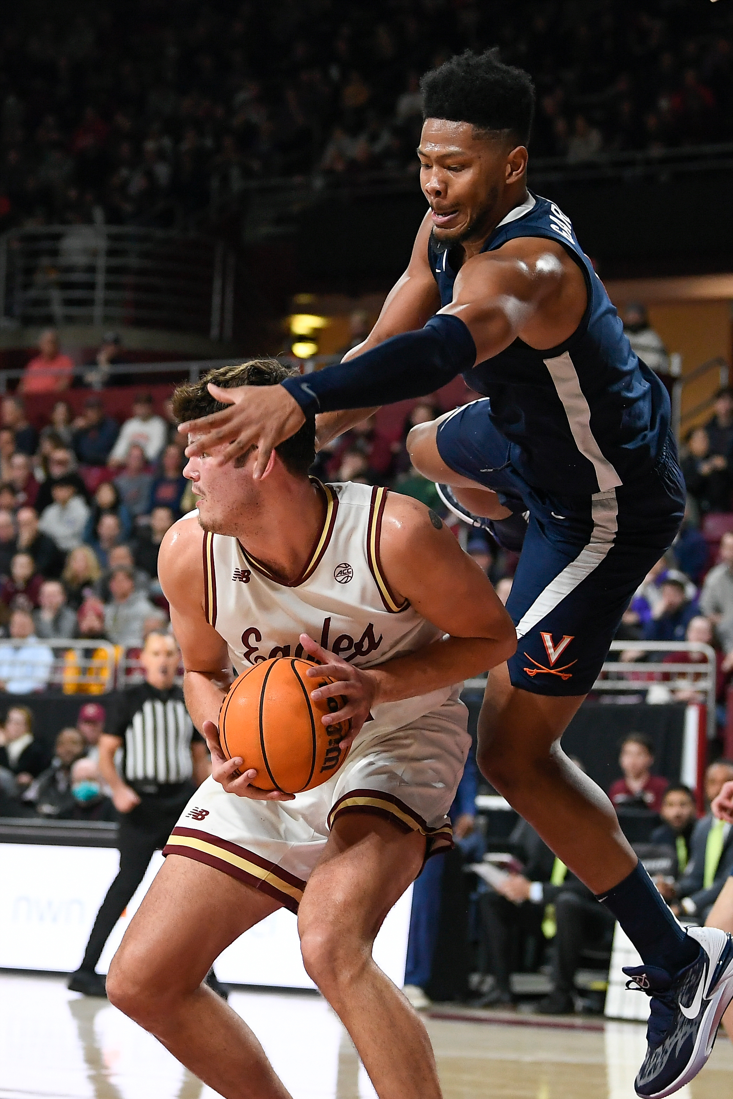 NCAA Basketball: Virginia at Boston College
