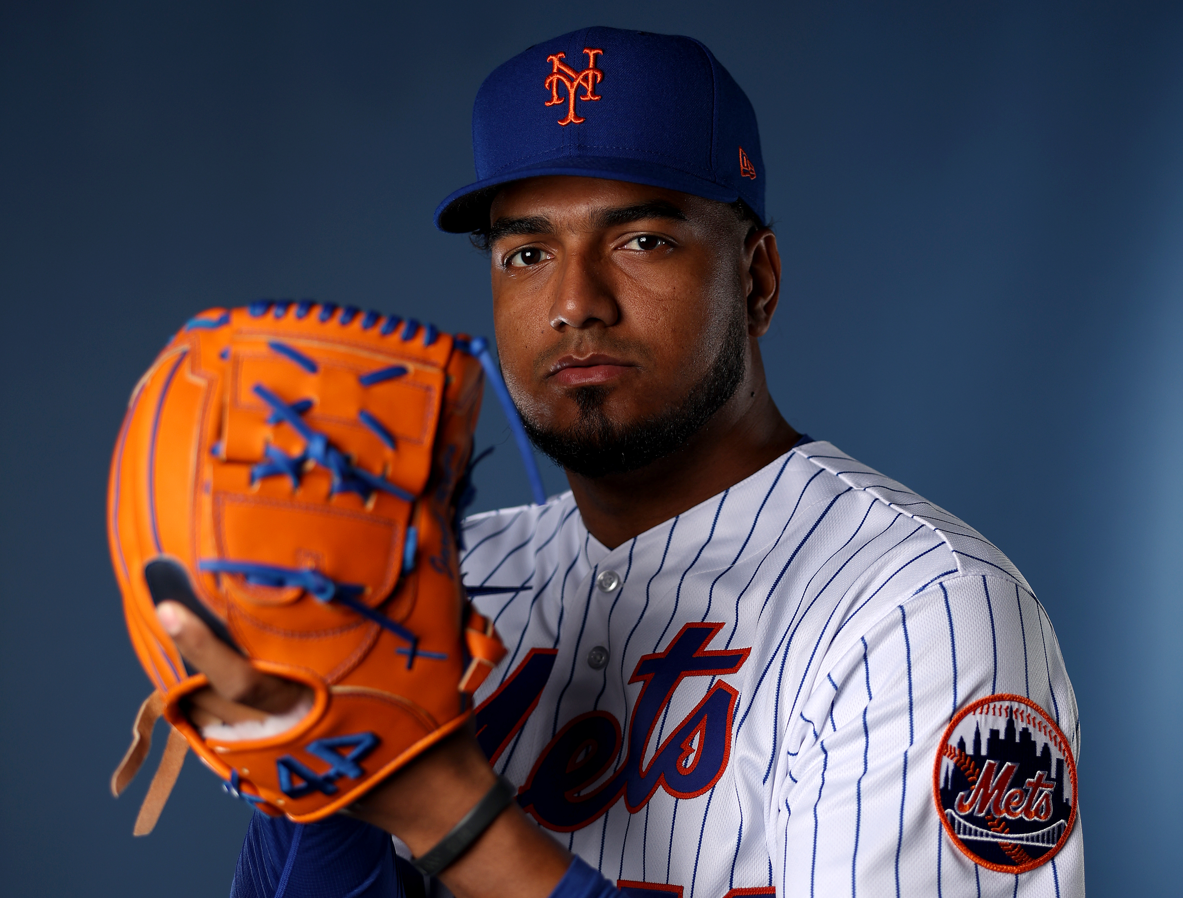 Denyi Reyes portrait from Mets Photo Day
