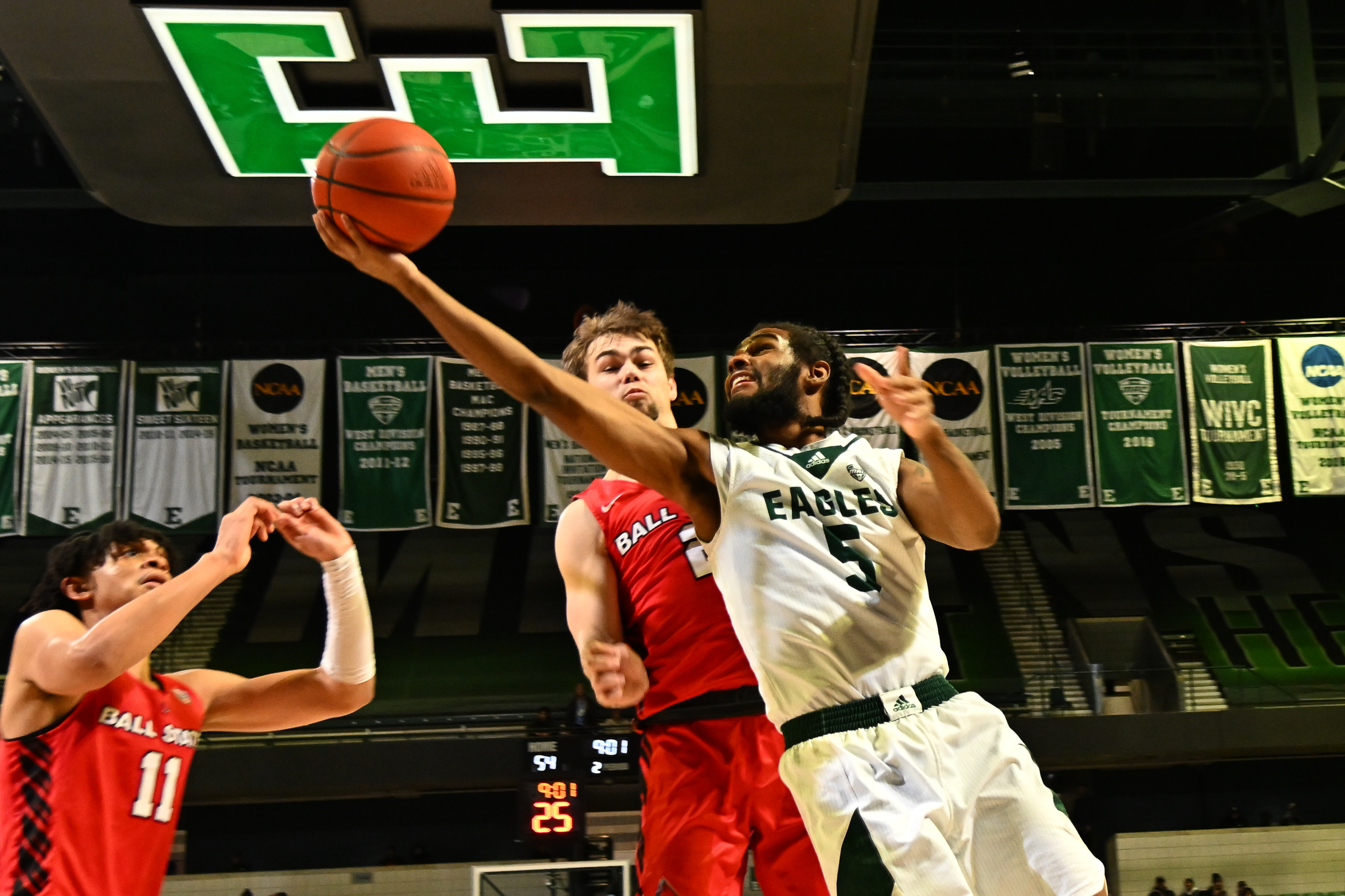 COLLEGE BASKETBALL: FEB 25 Ball State at Eastern Michigan