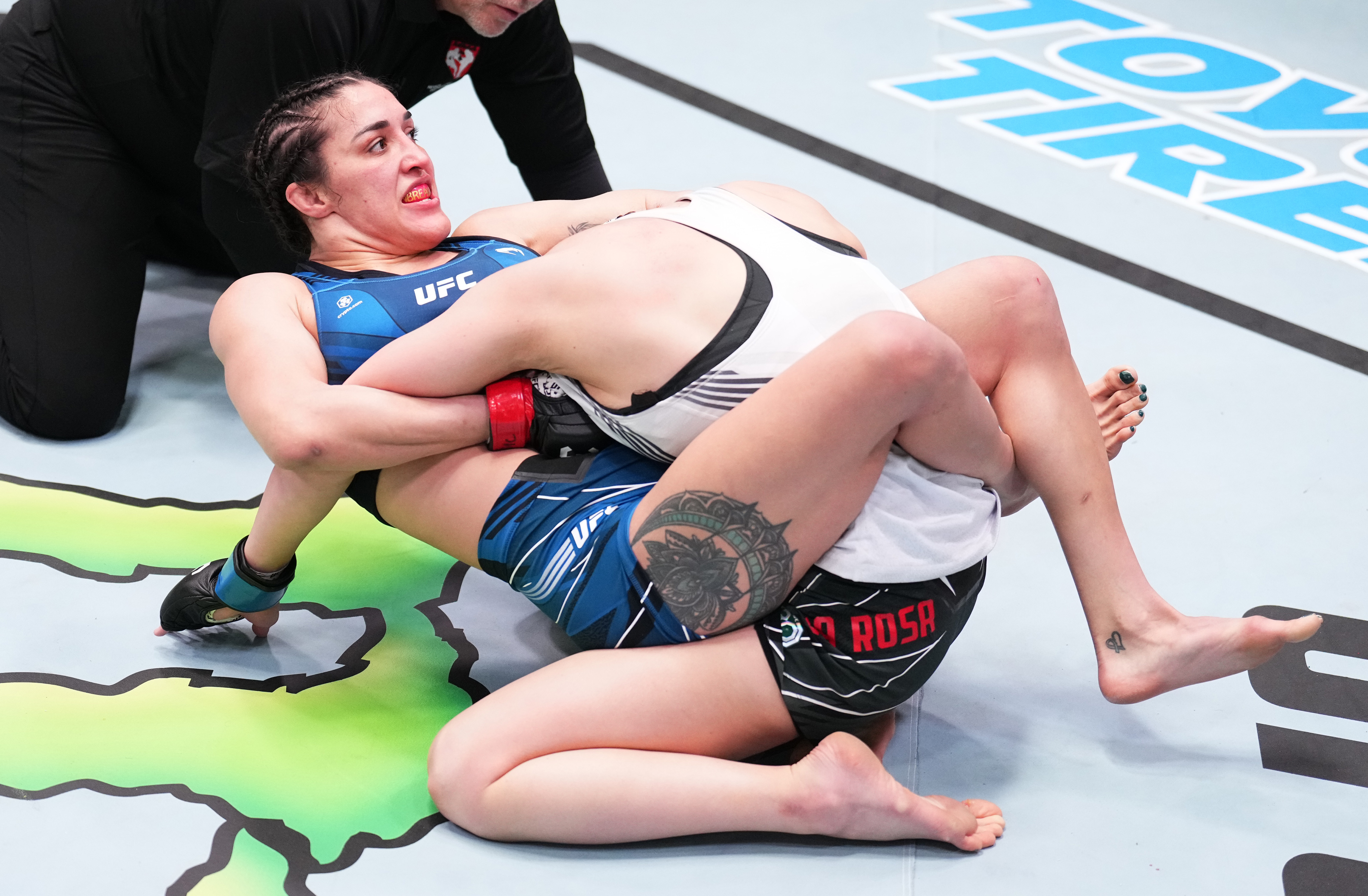 Tatiana Suarez locked in the first of its kind submission for 2023 at UFC Vegas 69