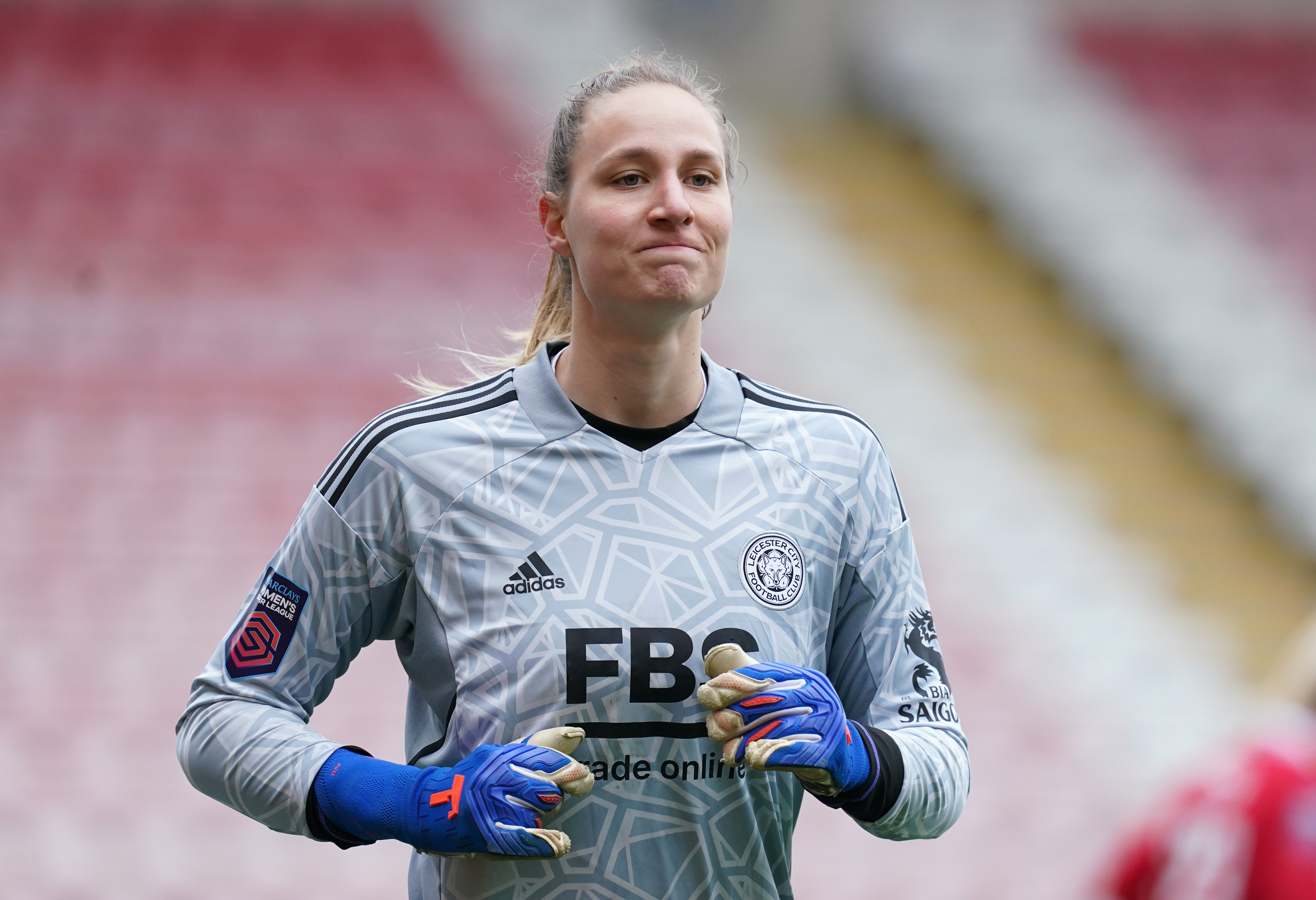 Manchester United v Leicester City - Barclays Women’s Super League - Leigh Sports Village