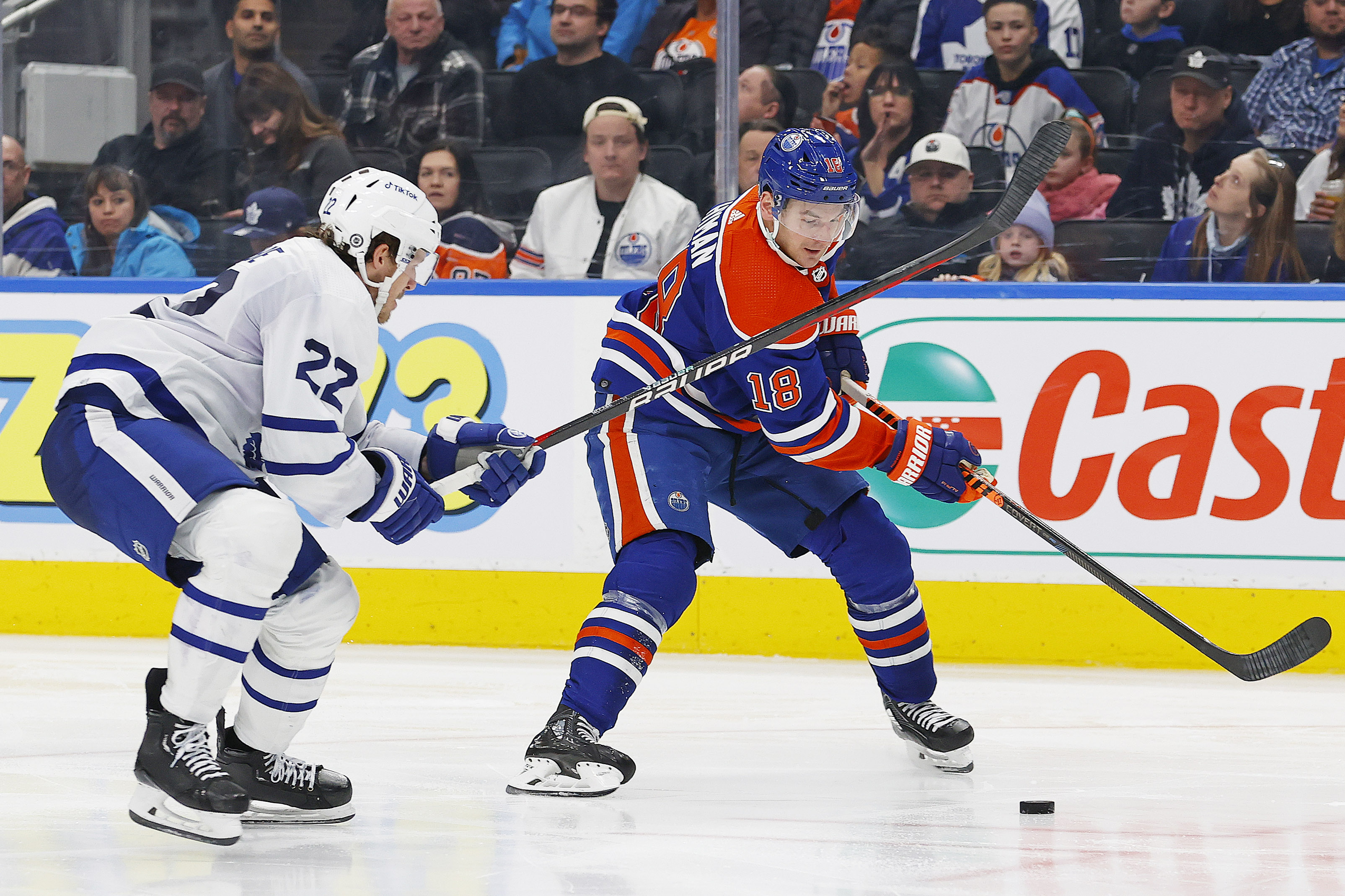 NHL: Toronto Maple Leafs at Edmonton Oilers