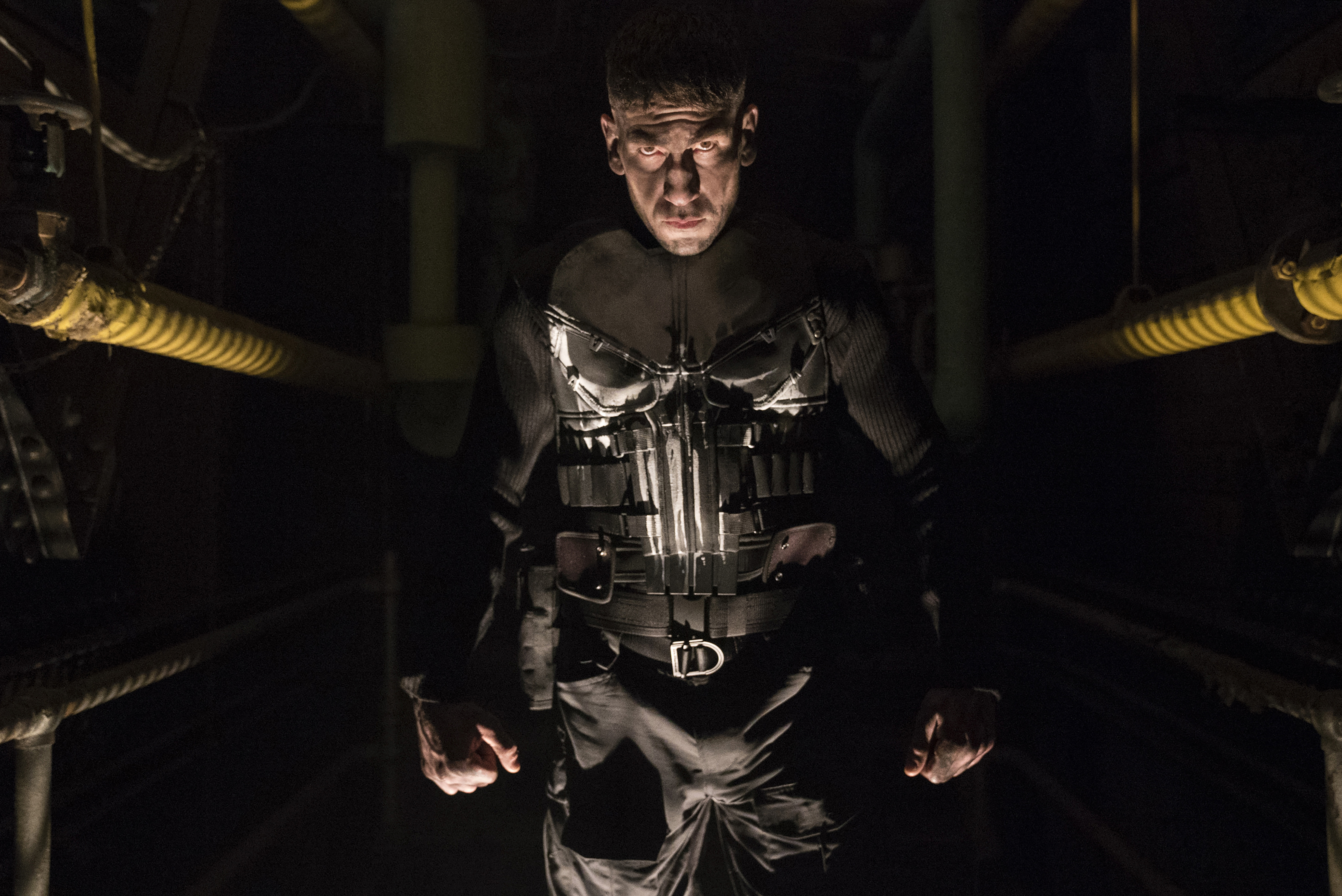 Jon Bernthal as Frank Castle, the Punisher, in his 2017 Netflix series.