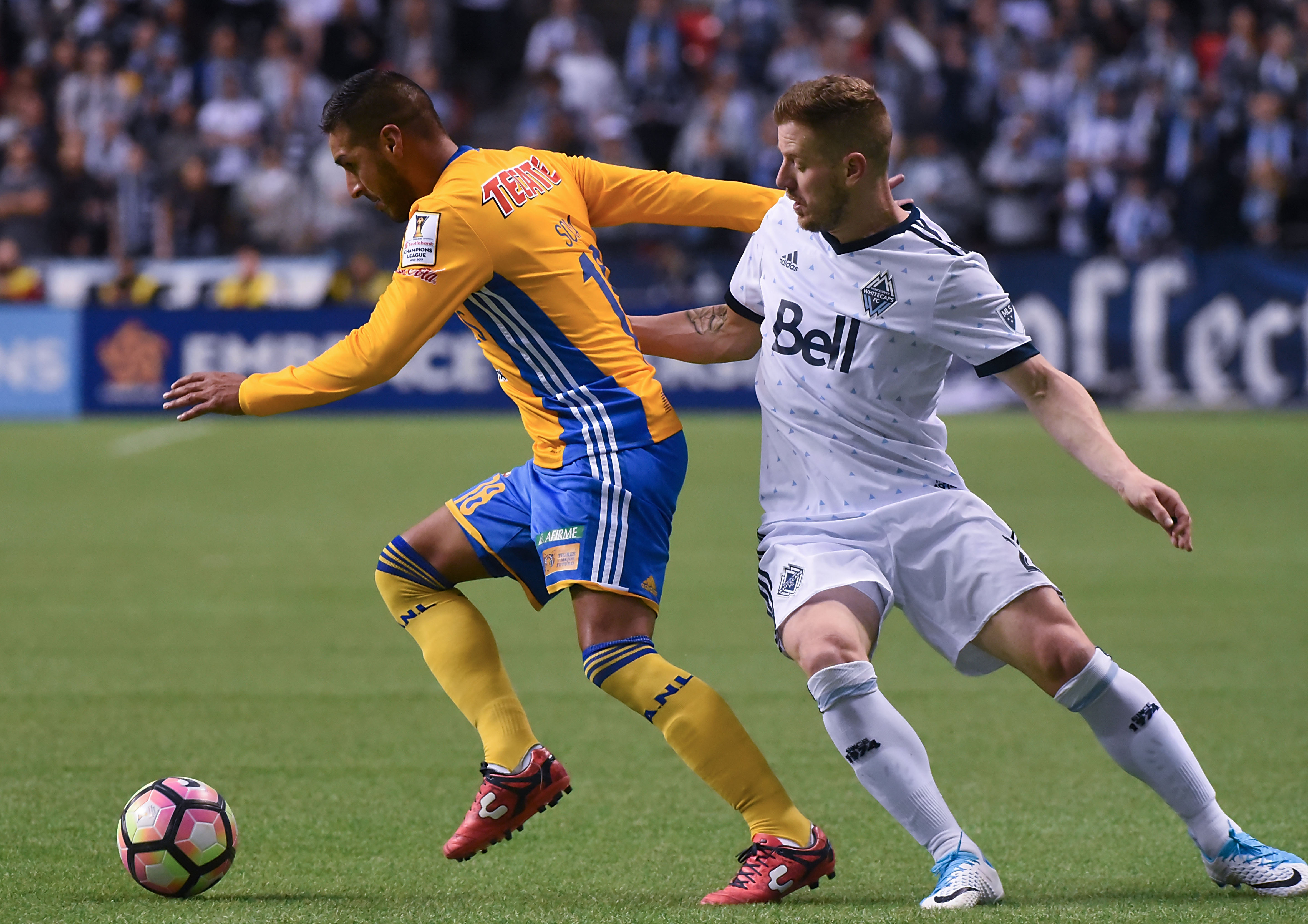 MLS: CONCACAF Champions League-Tigres UANL at Vancouver White Caps FC