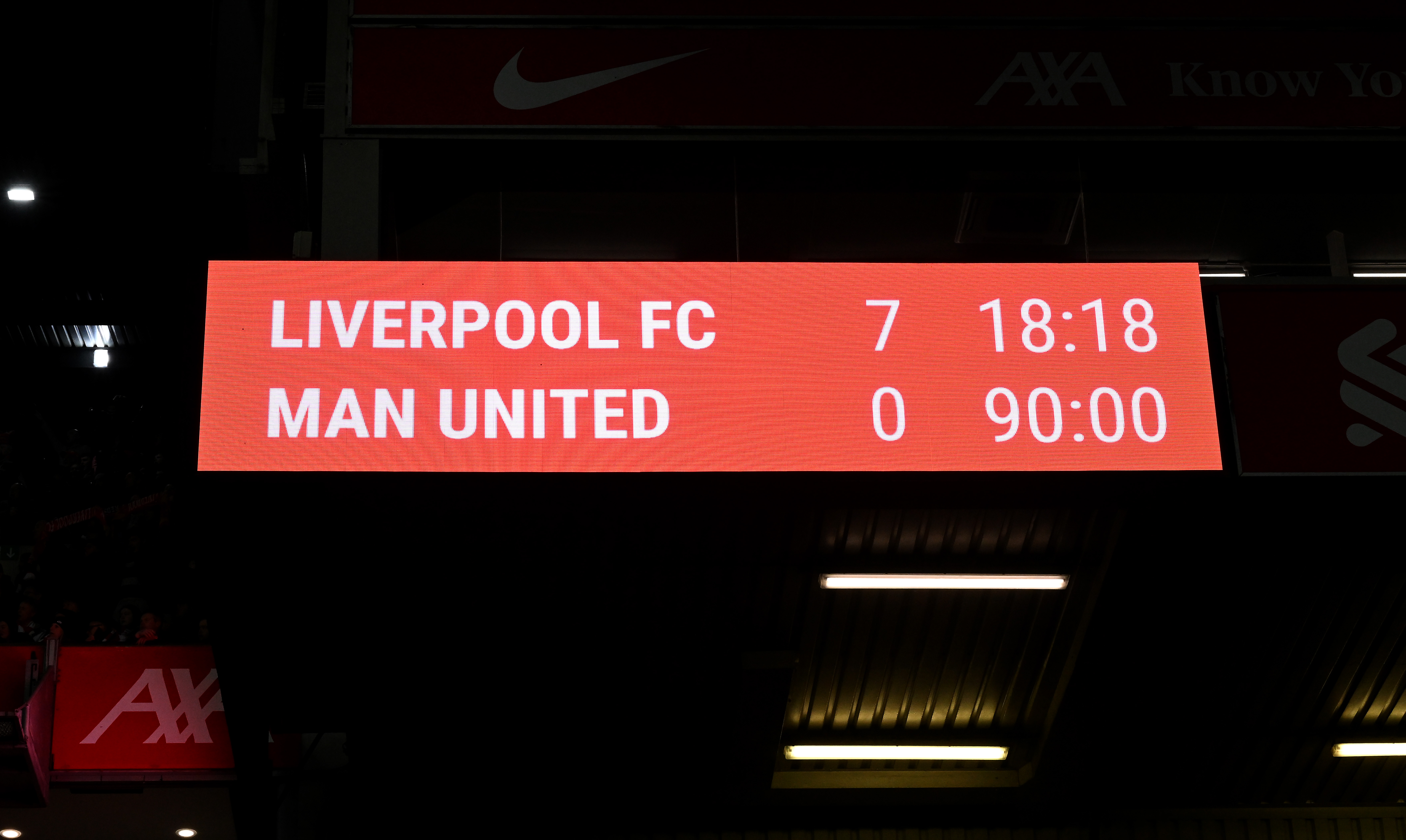 Liverpool FC v Manchester United - Premier League