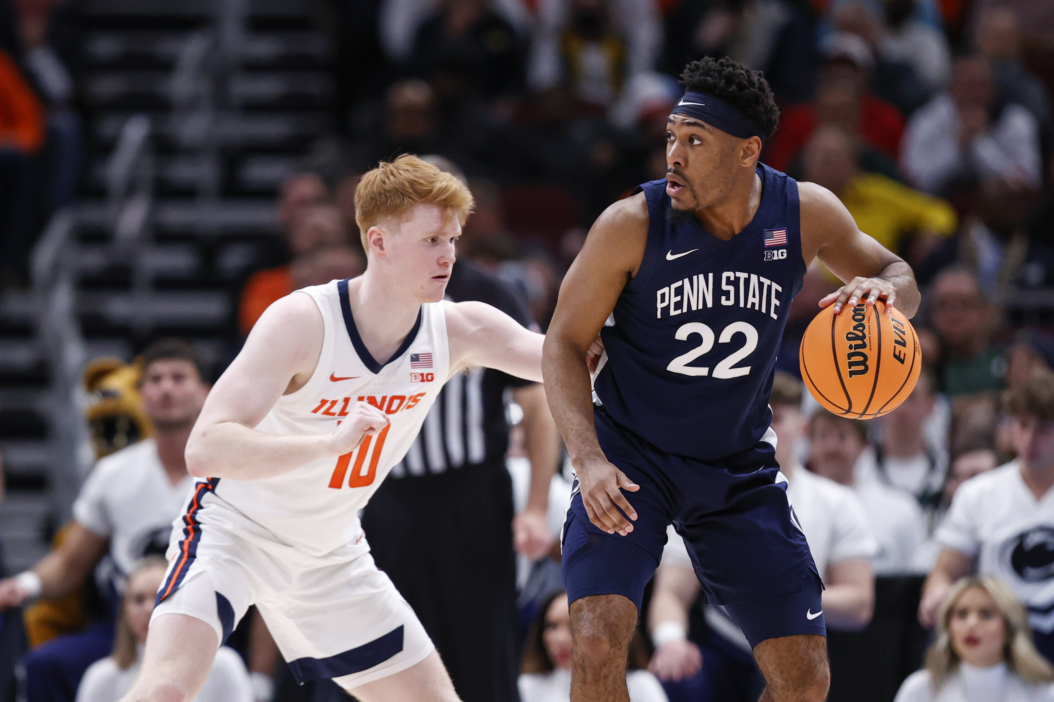 NCAA Basketball: Big Ten Conference Tournament Second Round - Illinois vs Penn State