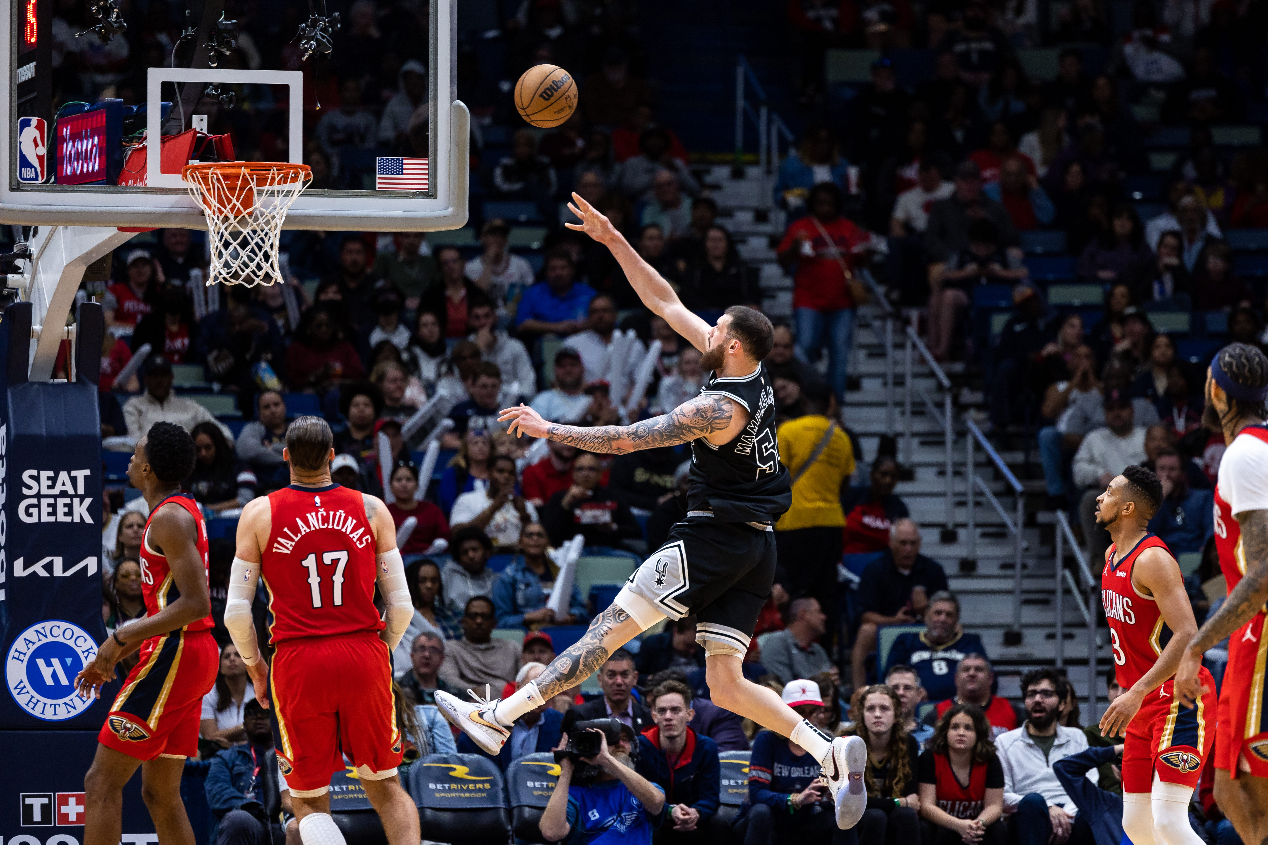 NBA: San Antonio Spurs at New Orleans Pelicans