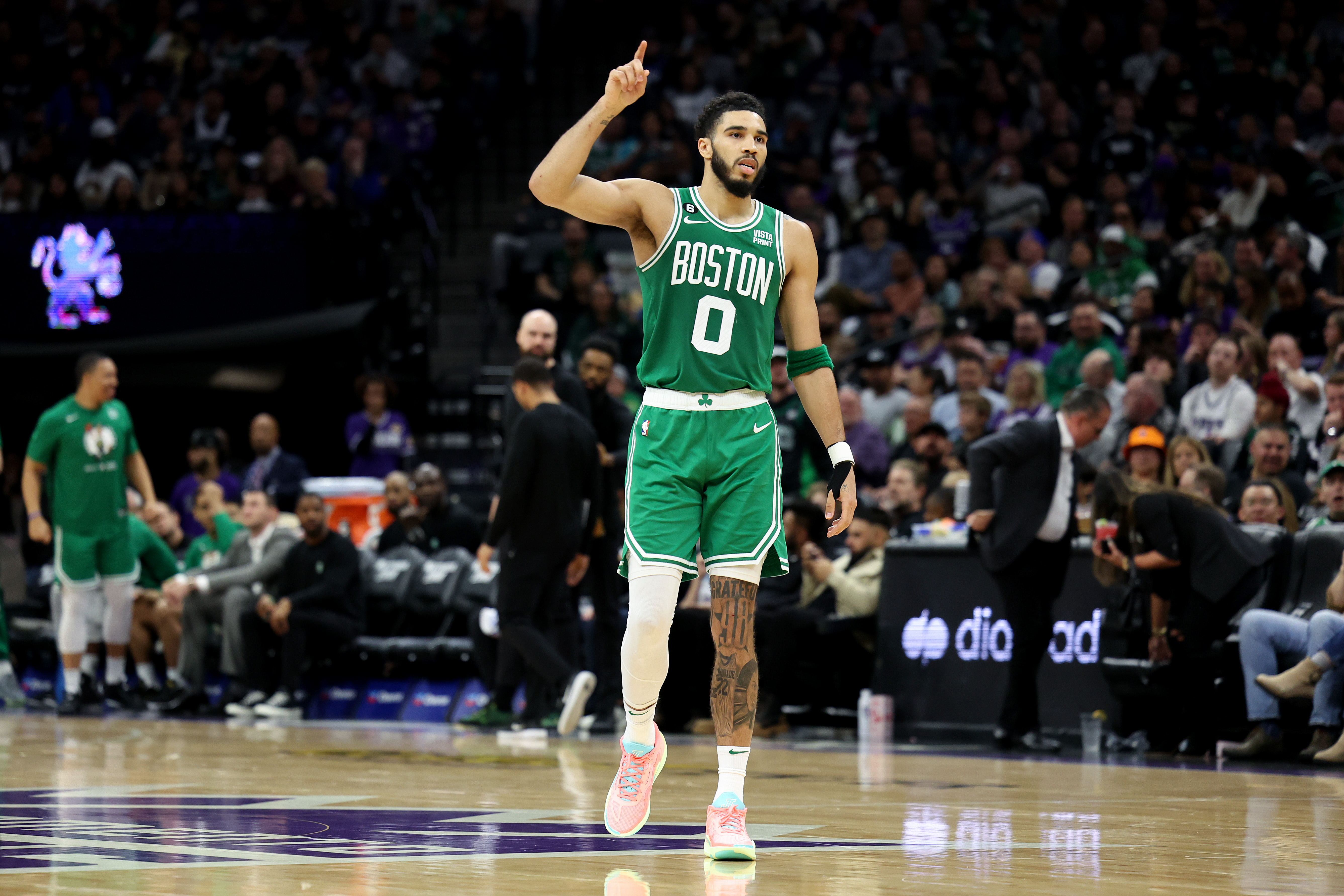 Boston Celtics v Sacramento Kings