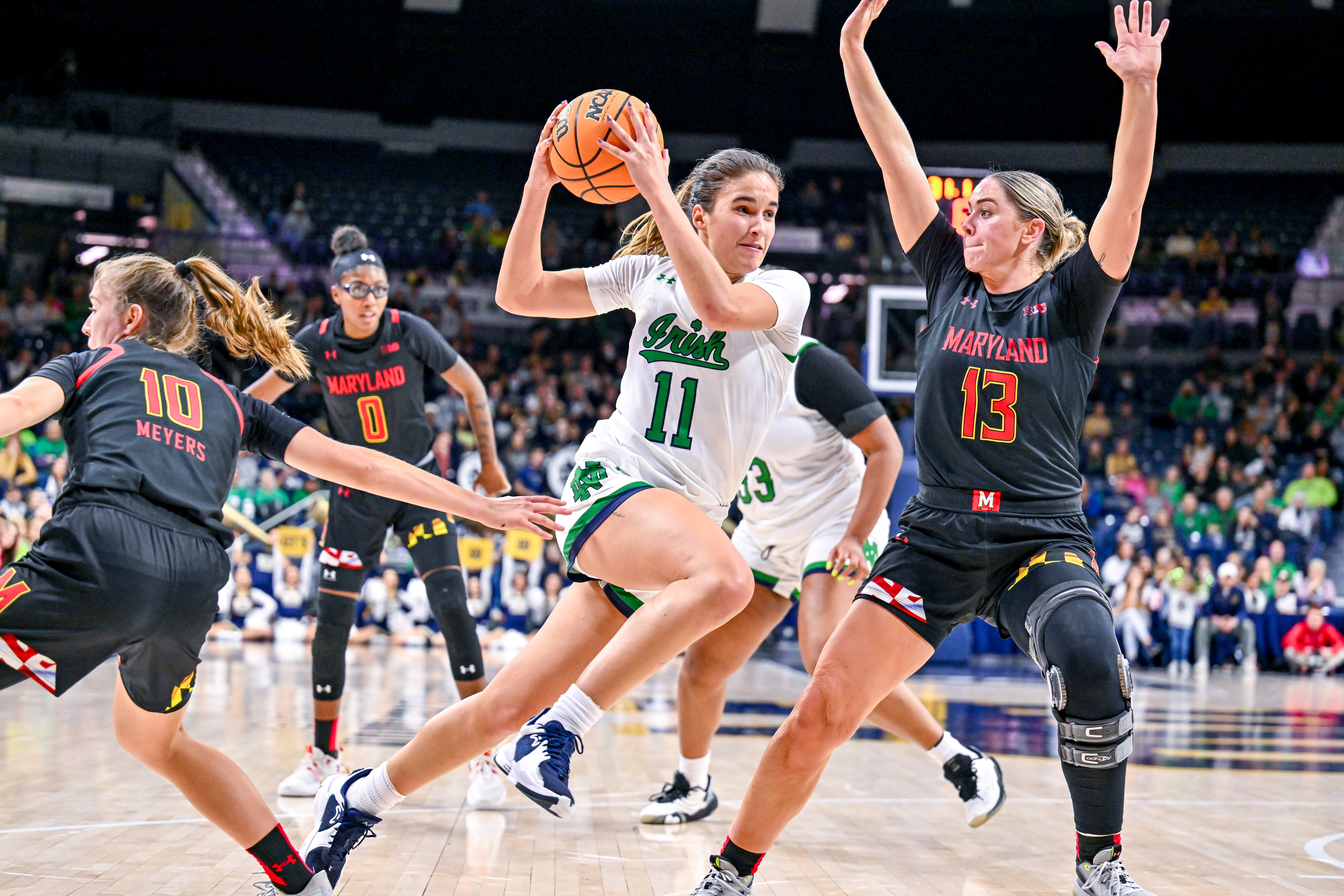NCAA Womens Basketball: Maryland at Notre Dame