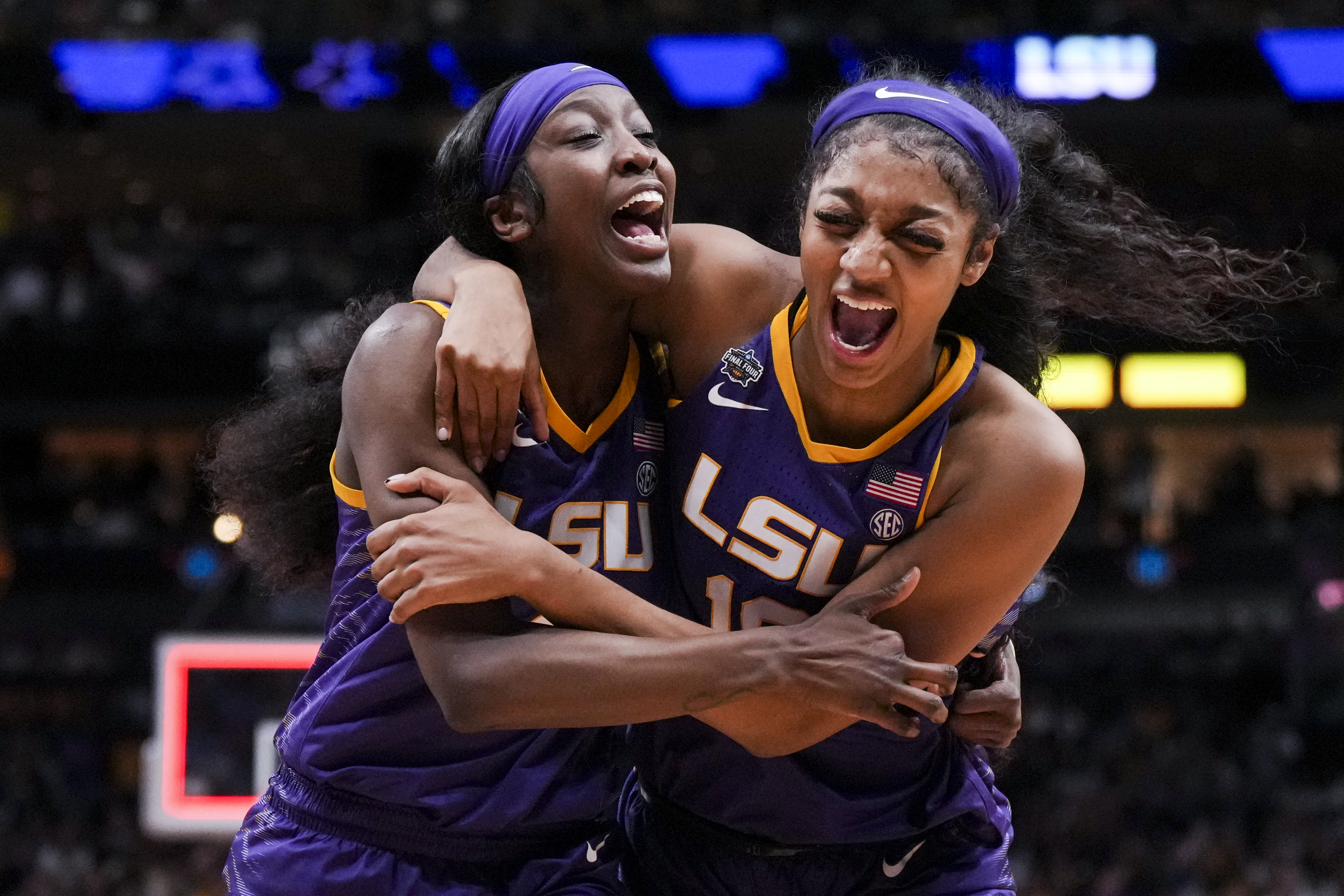 NCAA Womens Basketball: Final Four National Semifinals-Louisiana State vs Virginia Tech