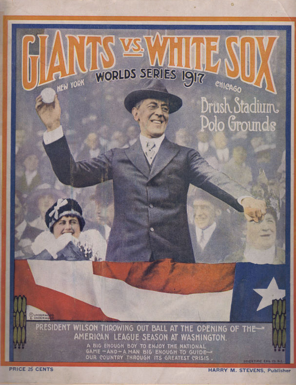 The 1917 Sox/Giants World Series Program