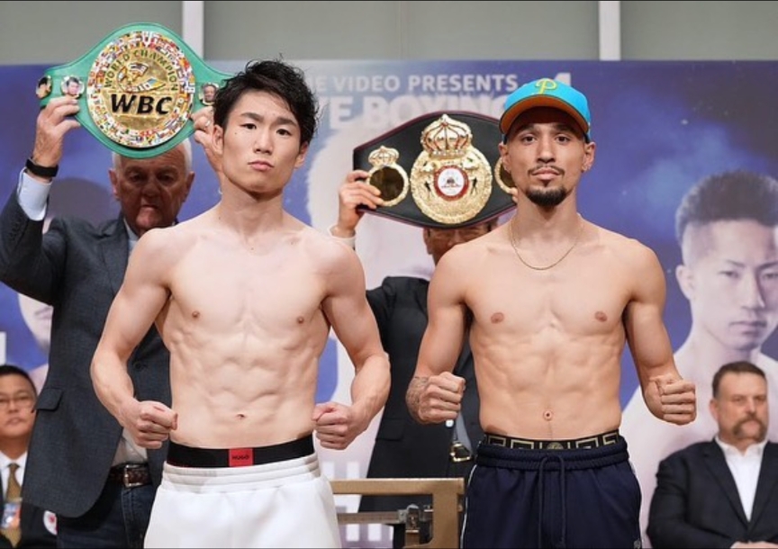 Kenshiro Teraji defends his WBC and WBA titles against Anthony Olascuaga