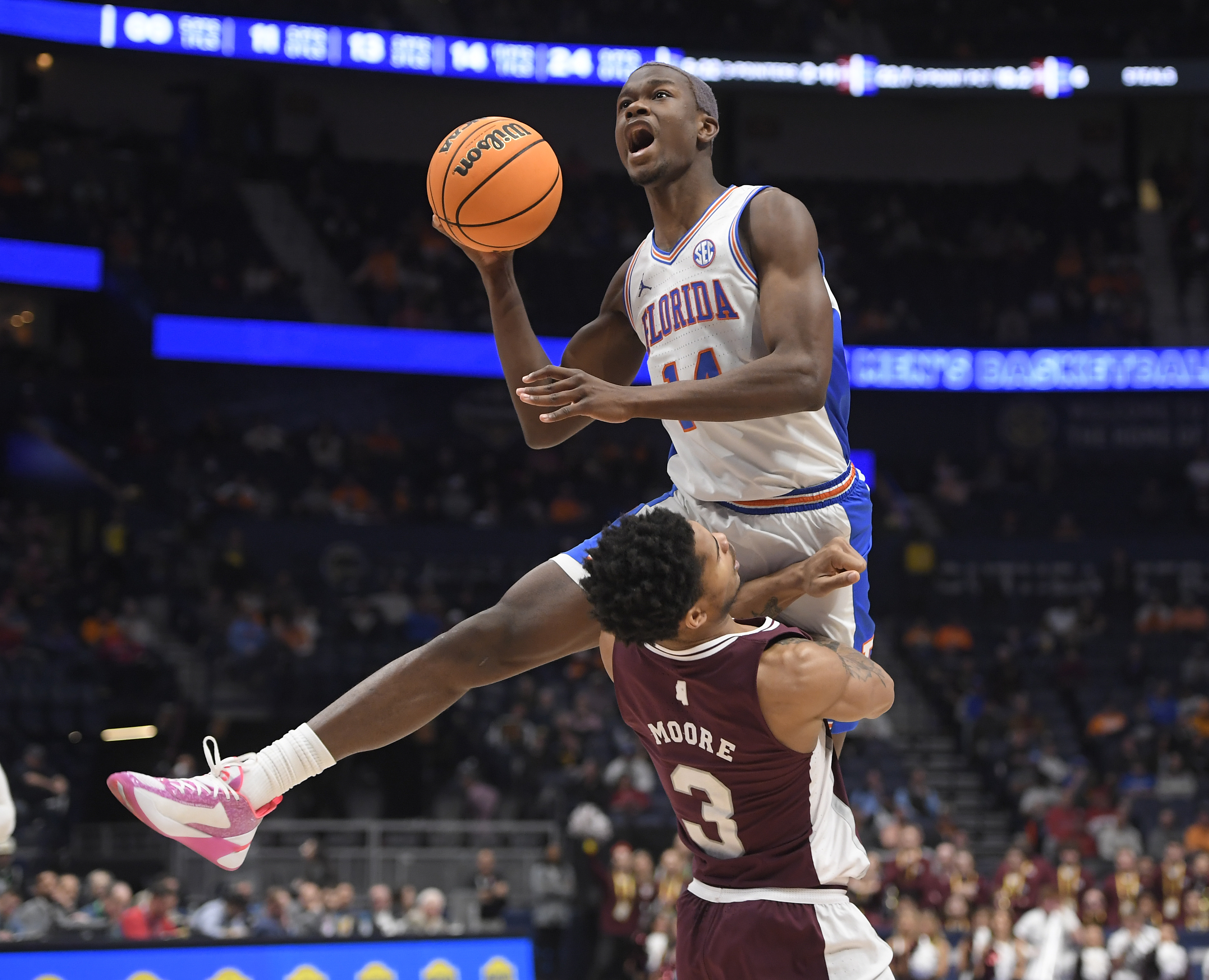 NCAA Basketball: SEC Conference Tournament Second Round - Mississippi State vs Florida