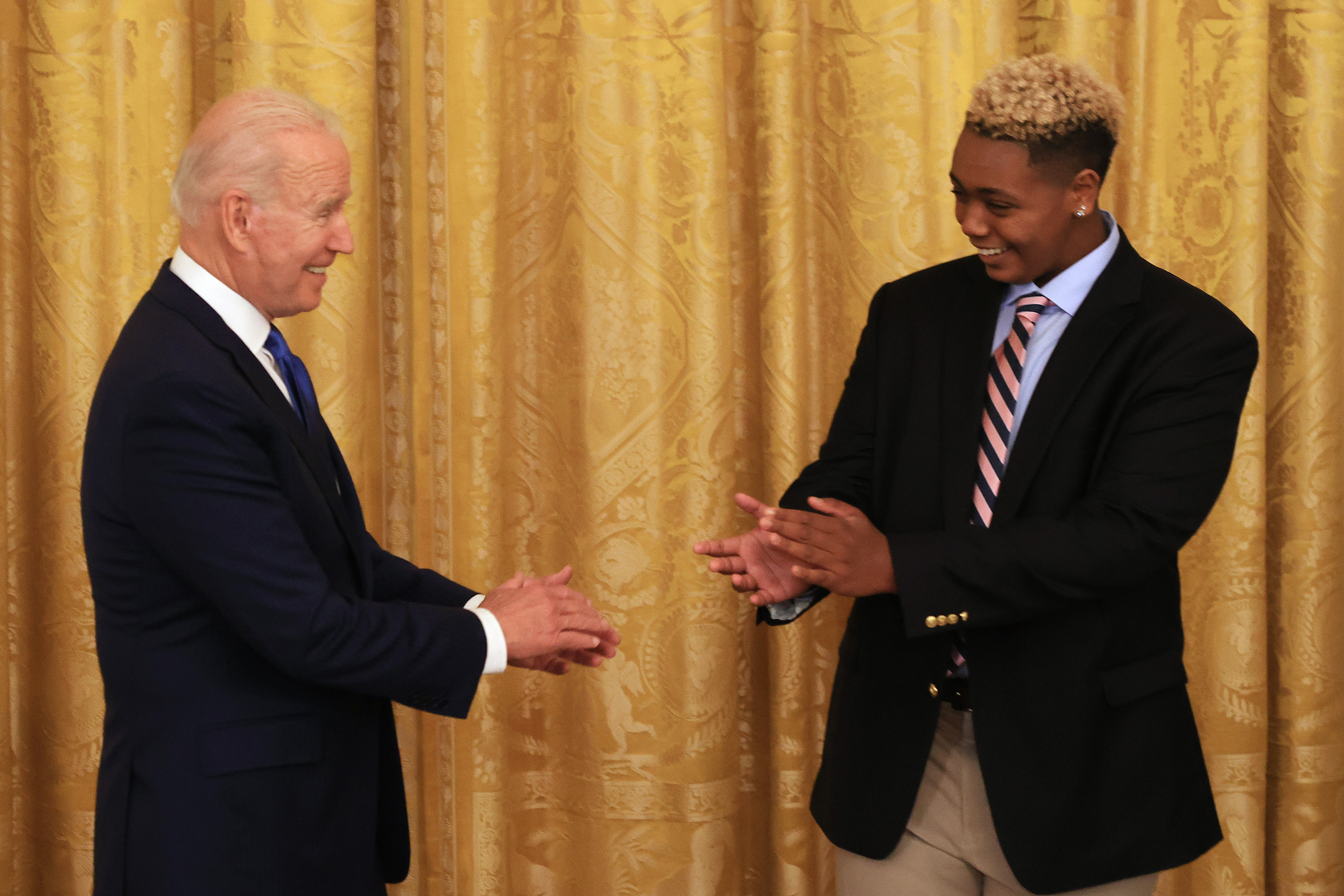 President Biden And Transportation Secretary Buttigieg Commemorate Pride Month