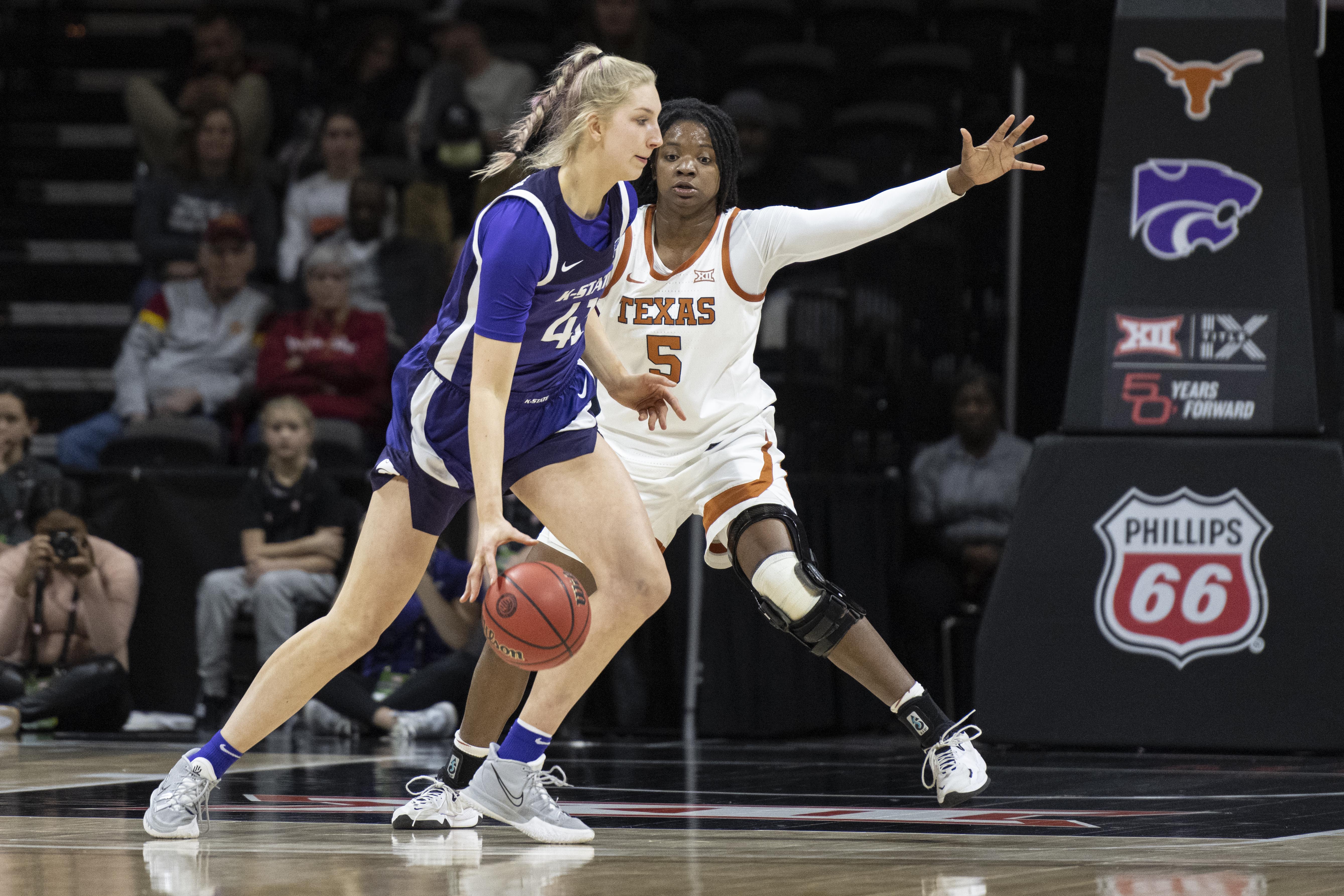 NCAA Womens Basketball: Big 12 Conference Tournament Quarterfinals-Kansas State vs Texas