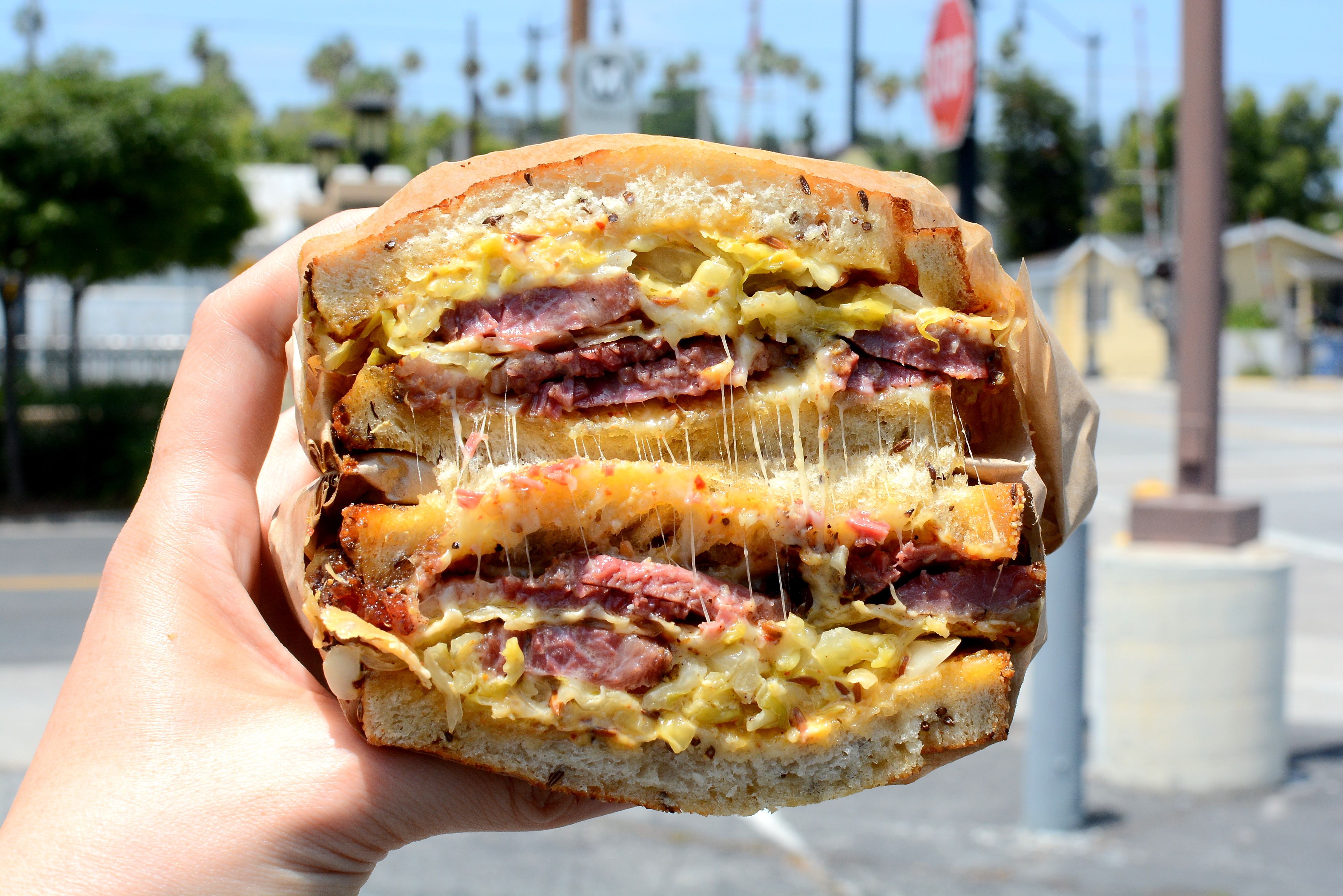Reuben sandwich from Jeff’s Table.