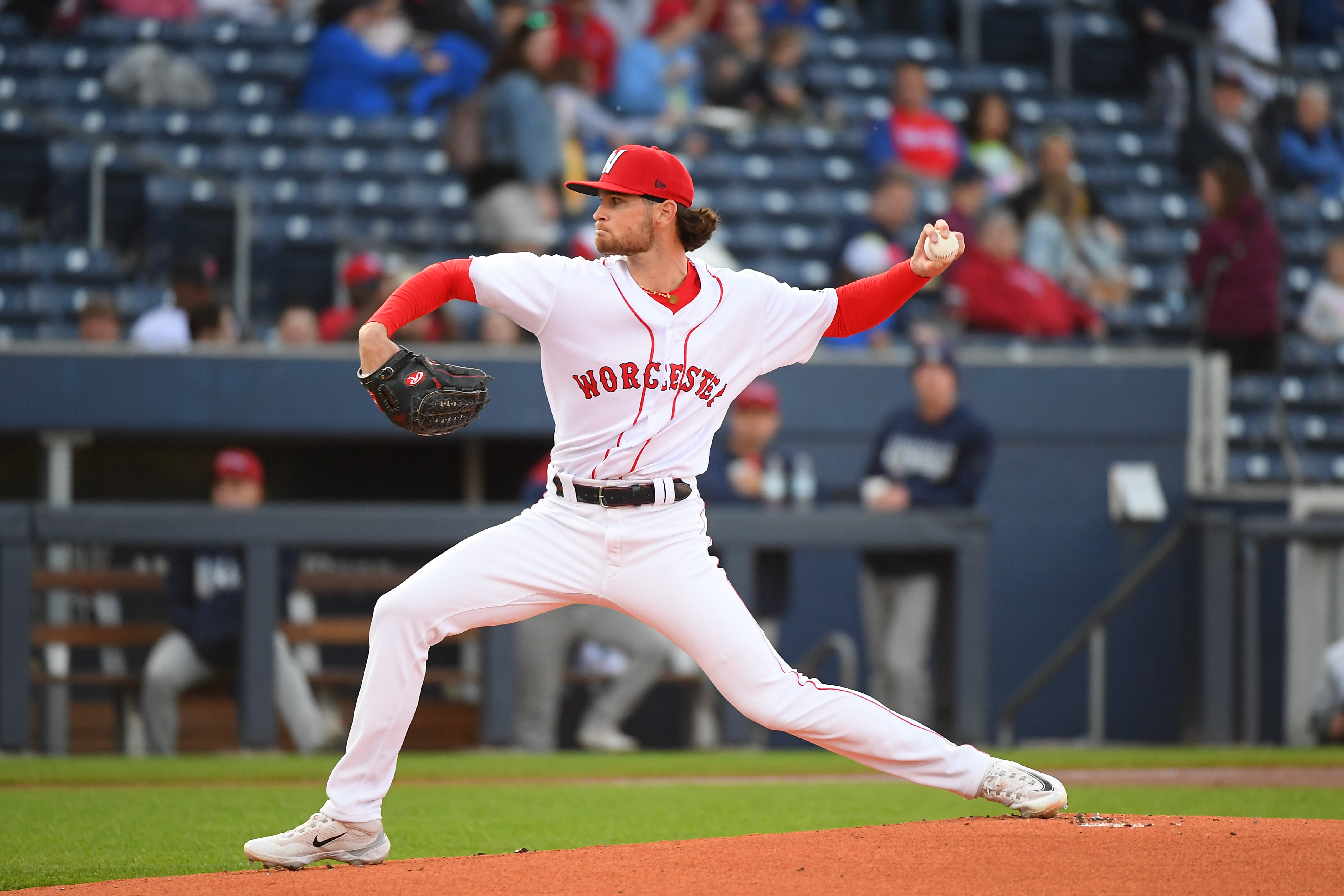 MiLB: MAY 18 Lehigh Valley IronPigs at Worcester Red Sox