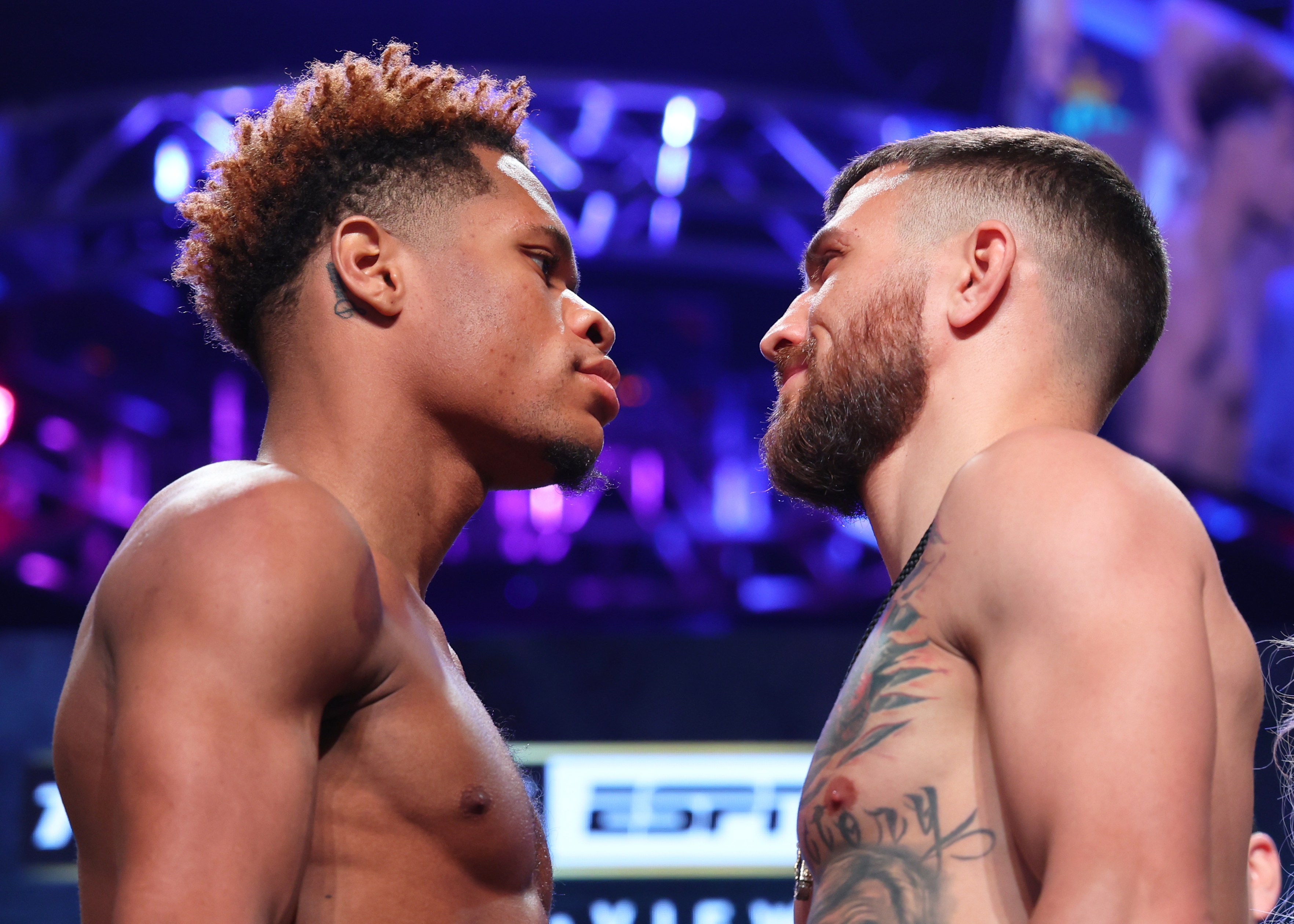Devin Haney and Vasiliy Lomachenko meet for undisputed glory tonight on PPV