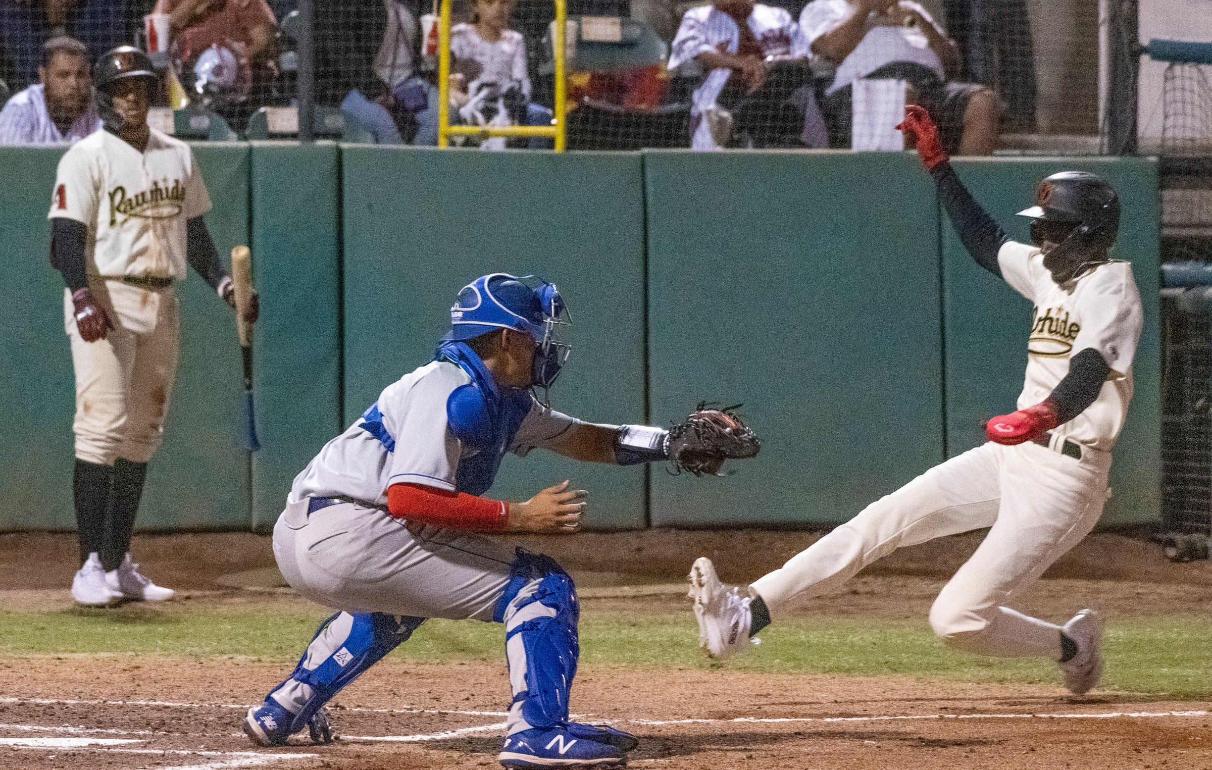 Dodgers minor league catcher Thayron Liranzo hit another home run for Low-A Rancho Cucamonga on Wednesday, May 31 against Inland Empire.