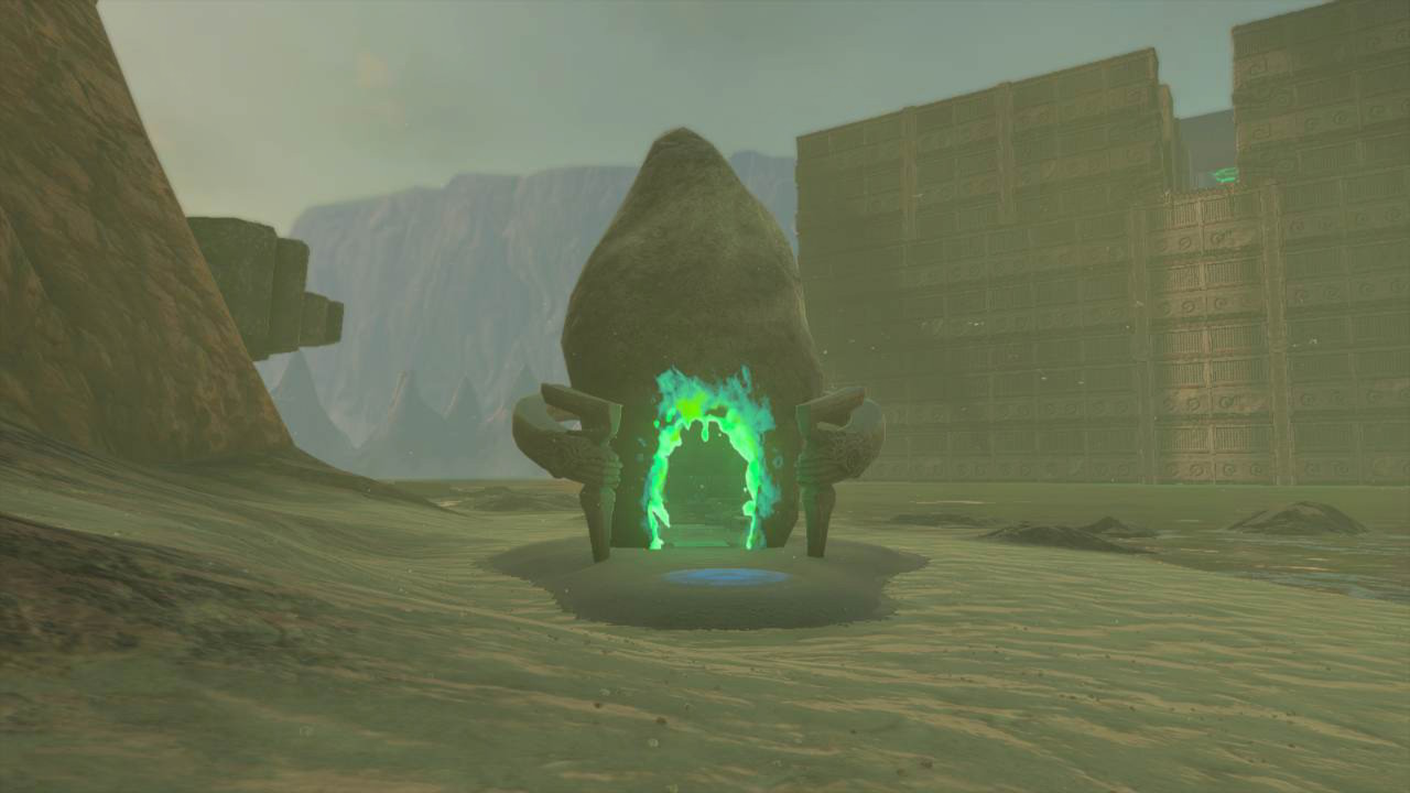 Rasiwak Shrine opening in Zelda: TOTK