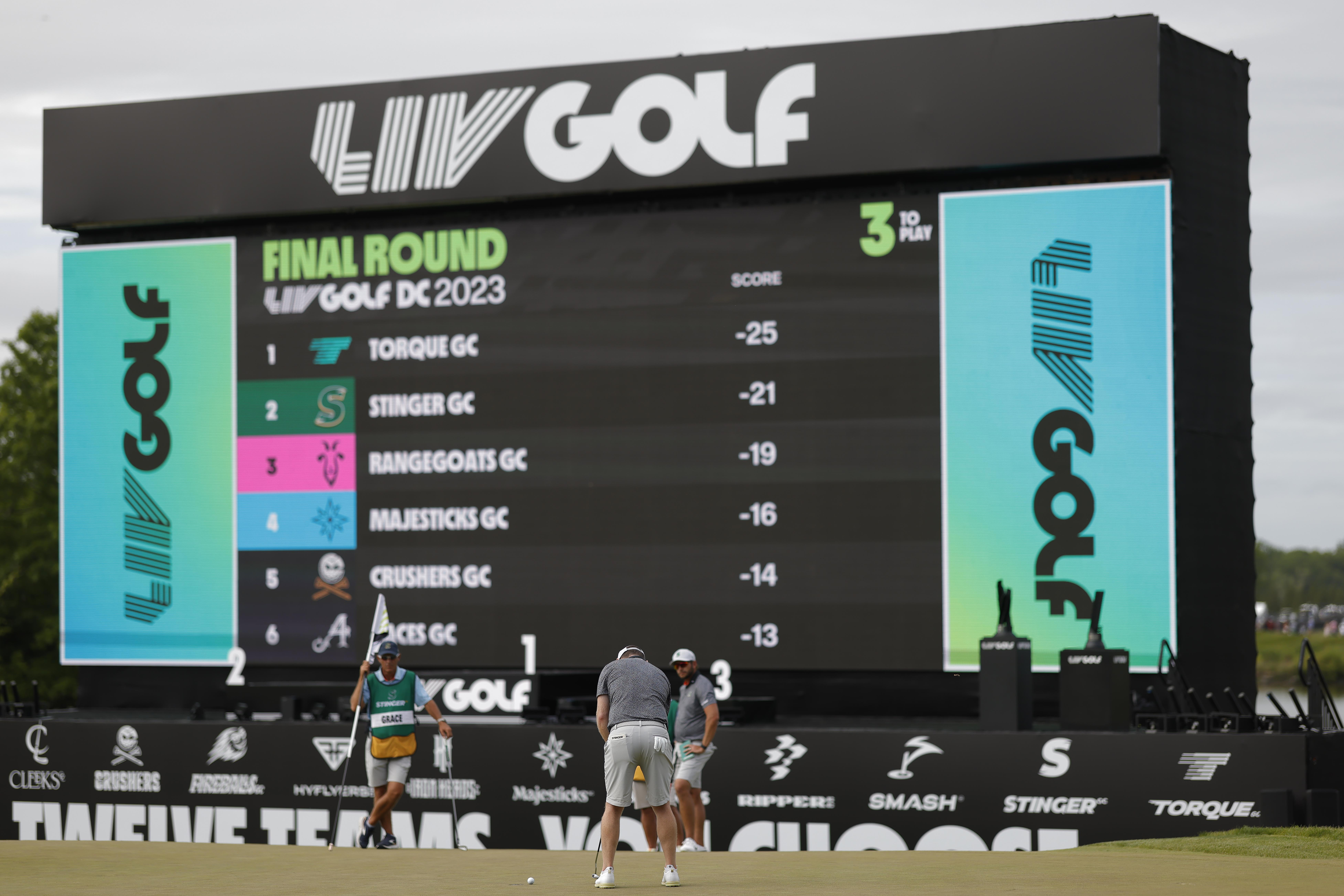 Golf: LIV Golf Washington D.C. - Final Round