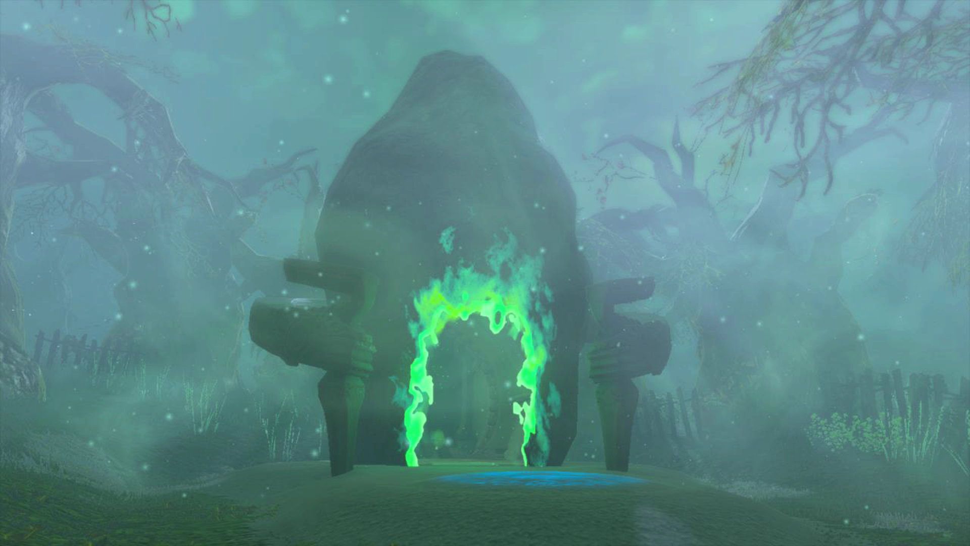 The Legend of Zelda: Tears of the Kingdom Pupunke Shrine in the Korok Forest
