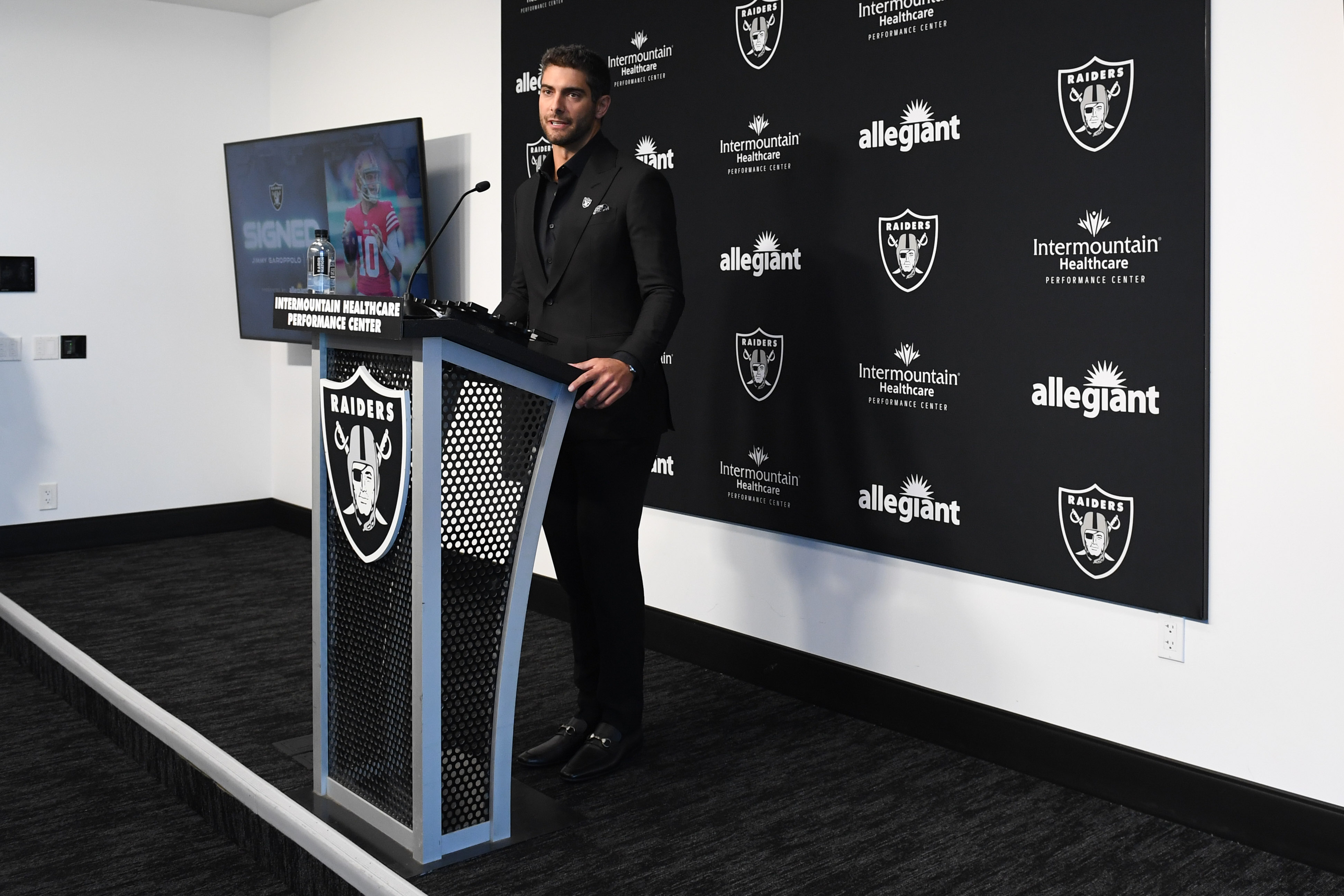 NFL: Las Vegas Raiders Press Conference