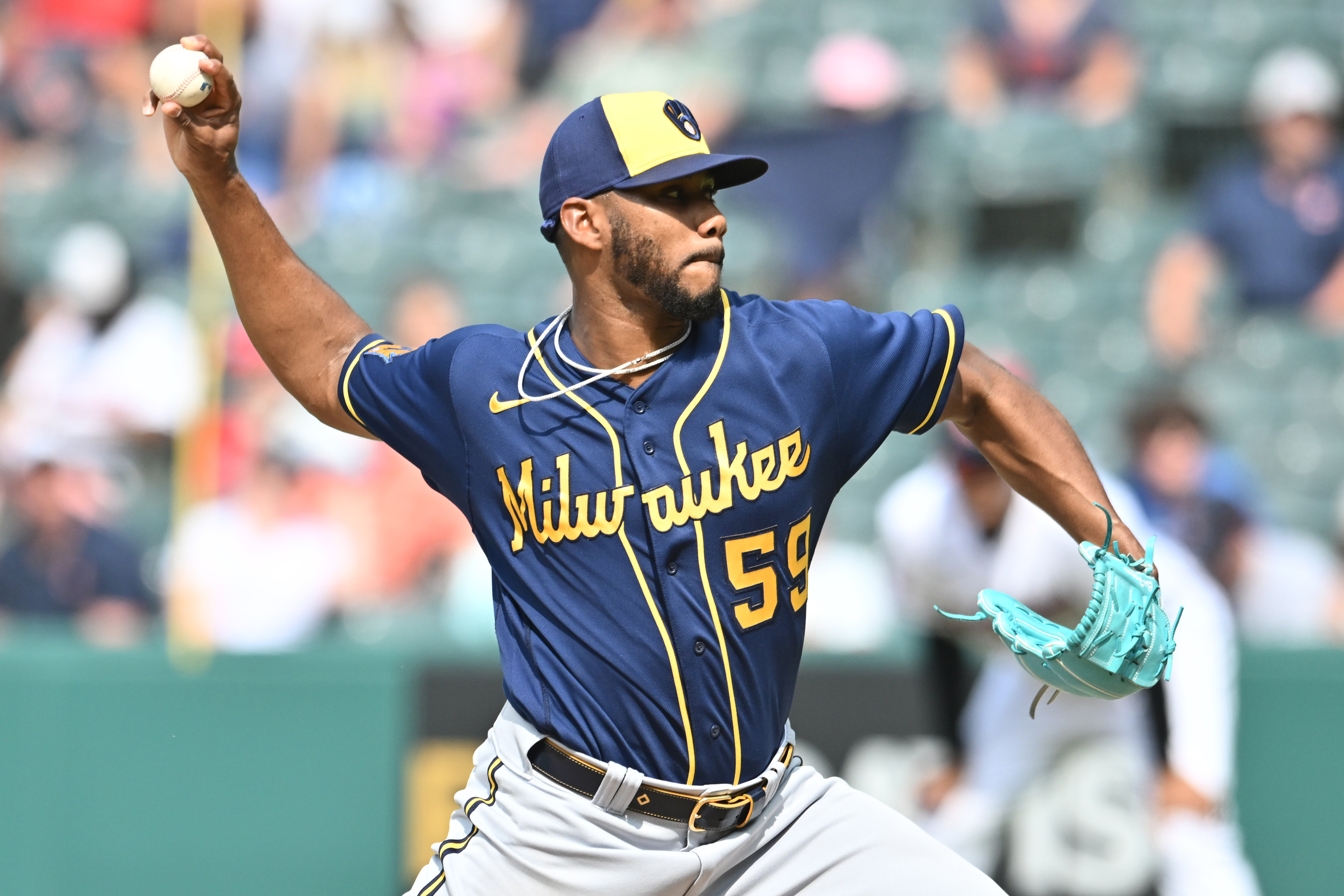 MLB: Milwaukee Brewers at Cleveland Guardians