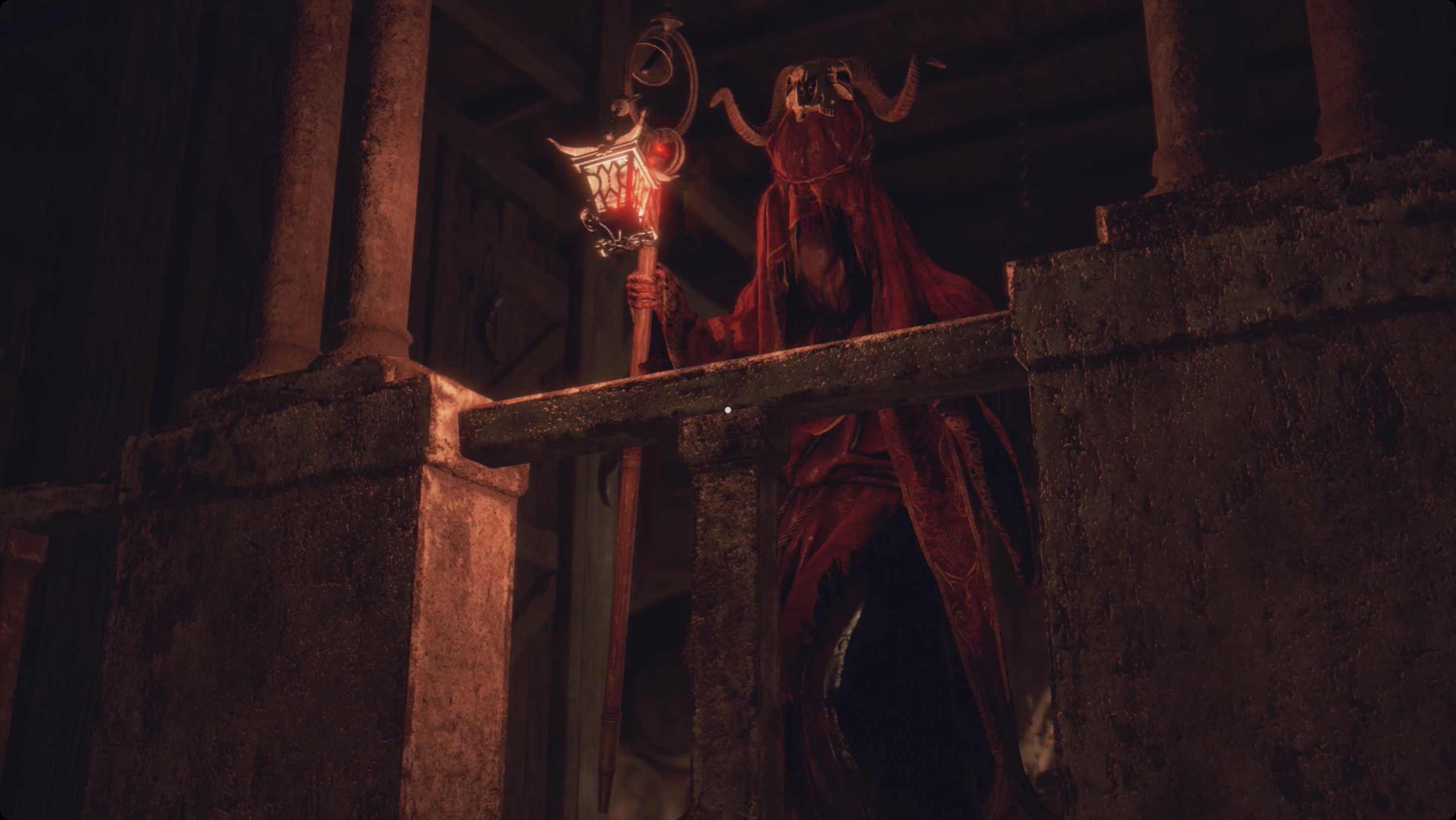 Resident Evil 4&nbsp;remake&nbsp;the red-robed zealot in the Wine Cellar