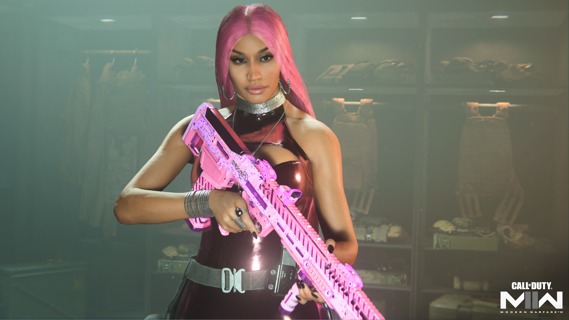 Nicki Minaj’s operator skin in Call of Duty: Modern Warfare 2/Warzone 2.0