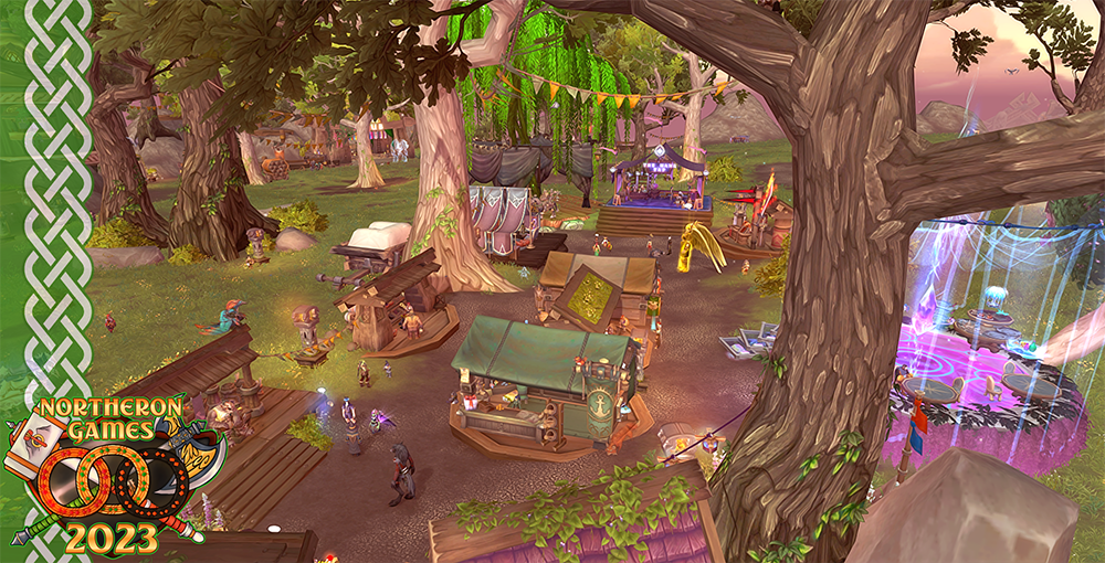 An image of the Northeron Games, a fan-made tournament made using World of Warcraft assets on the Epsilon private server.