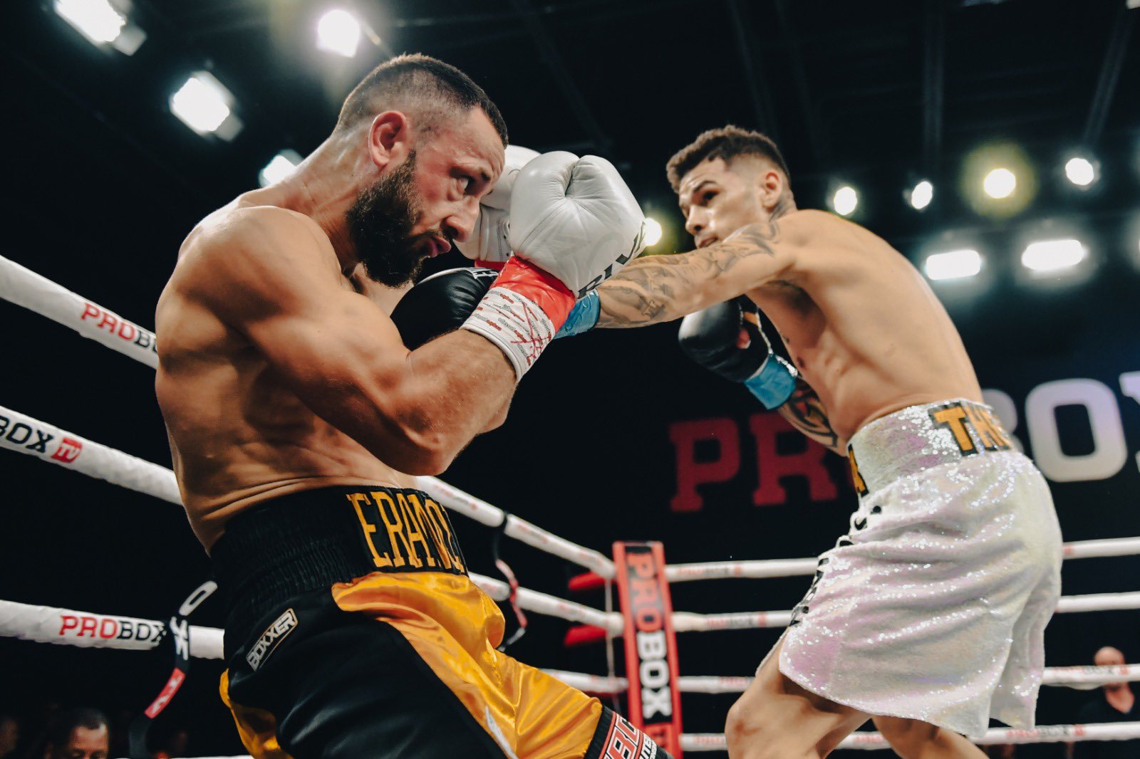 Otar Eranosyan won a chaotic fight against Roger Gutierrez on ProBox TV
