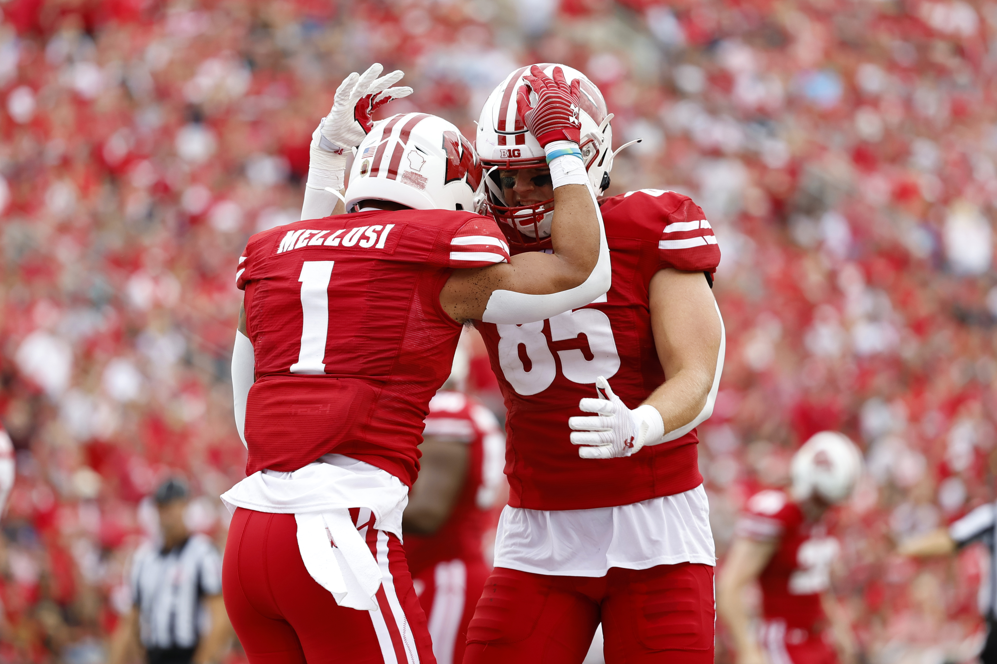 NCAA Football: New Mexico State at Wisconsin