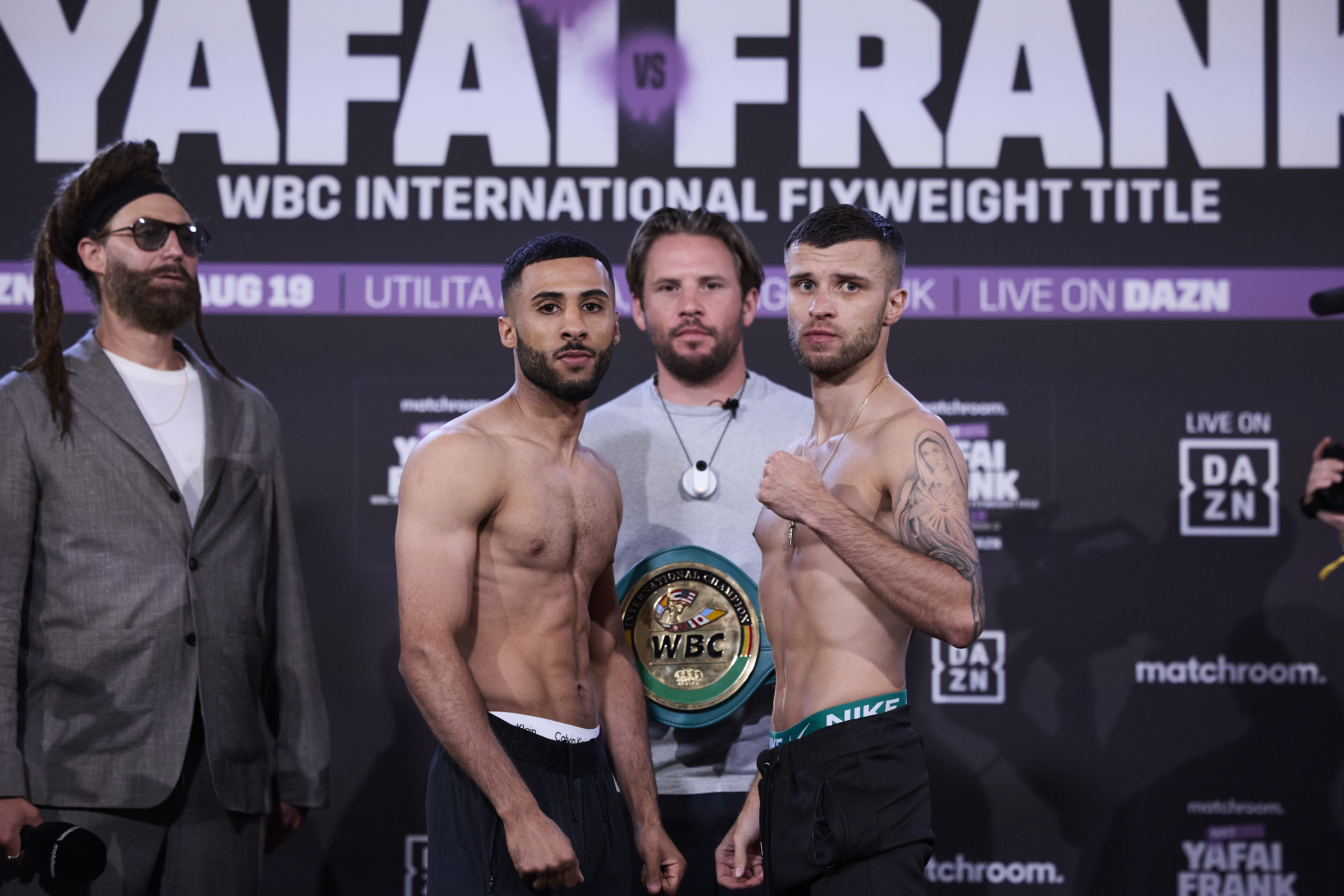 Galal Yafai v Tommy Frank - Weigh In