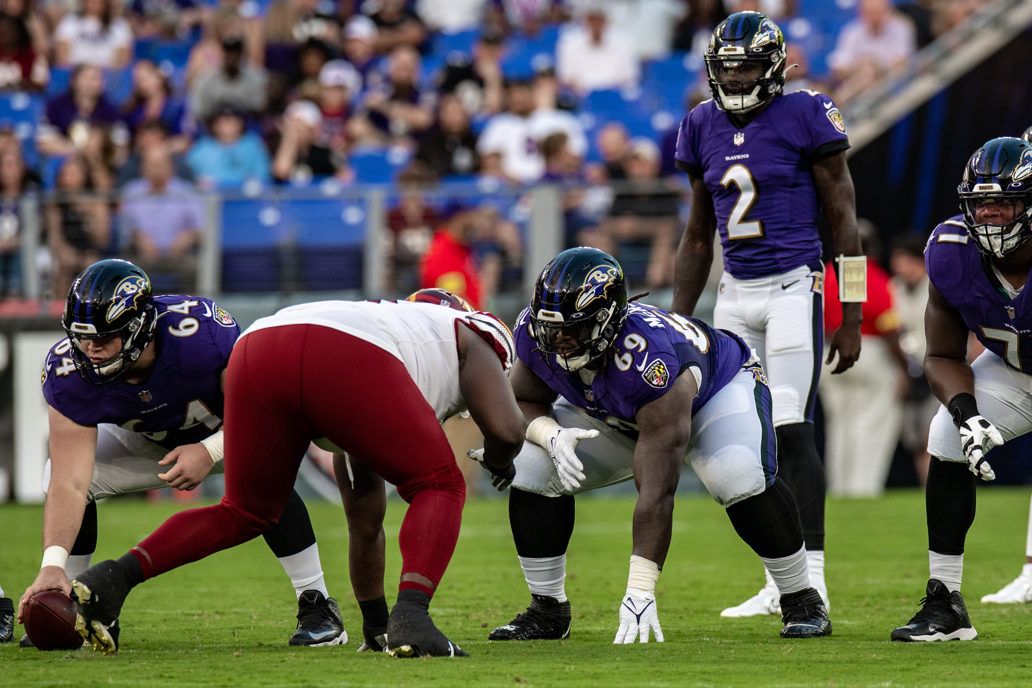 NFL: AUG 27 Preseason - Commanders at Ravens