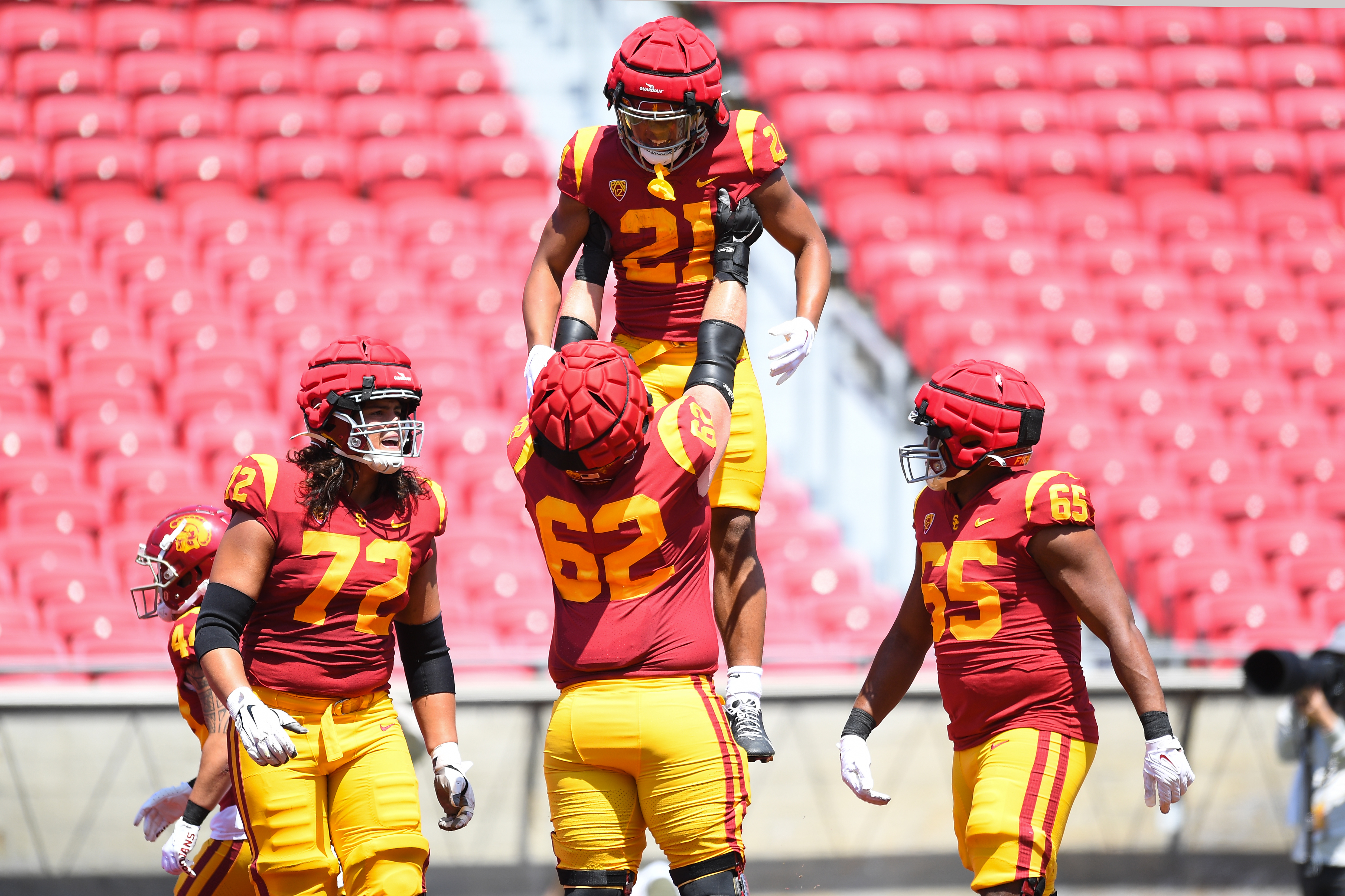 COLLEGE FOOTBALL: APR 15 USC Spring Game