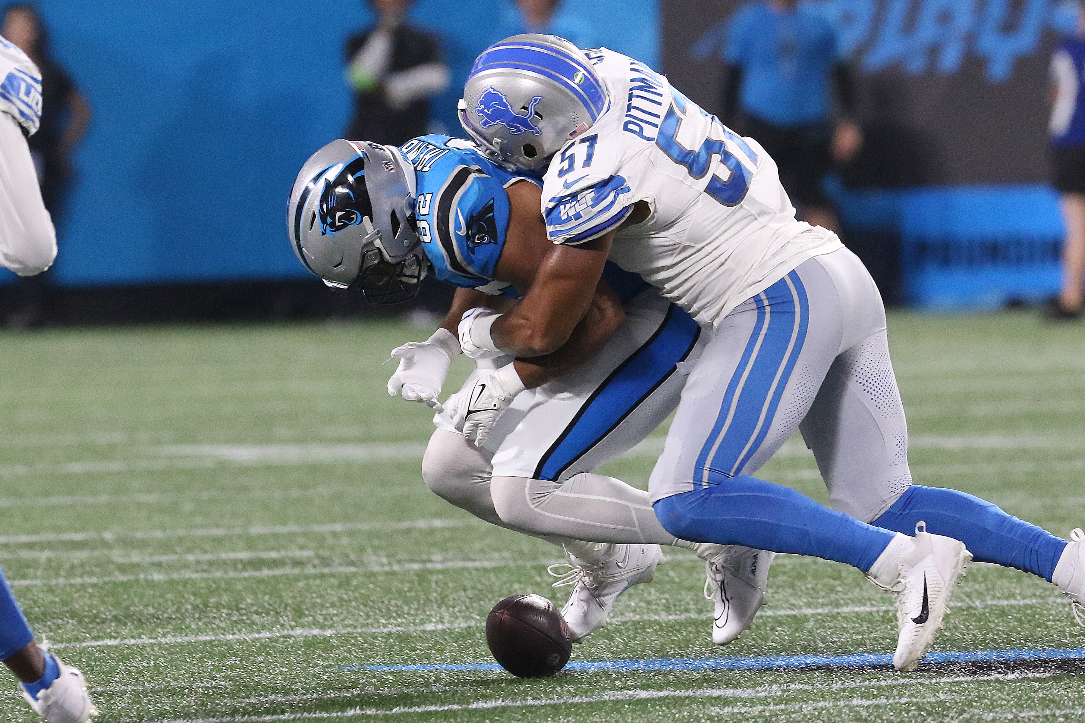 NFL: AUG 25 Preseason - Lions at Panthers