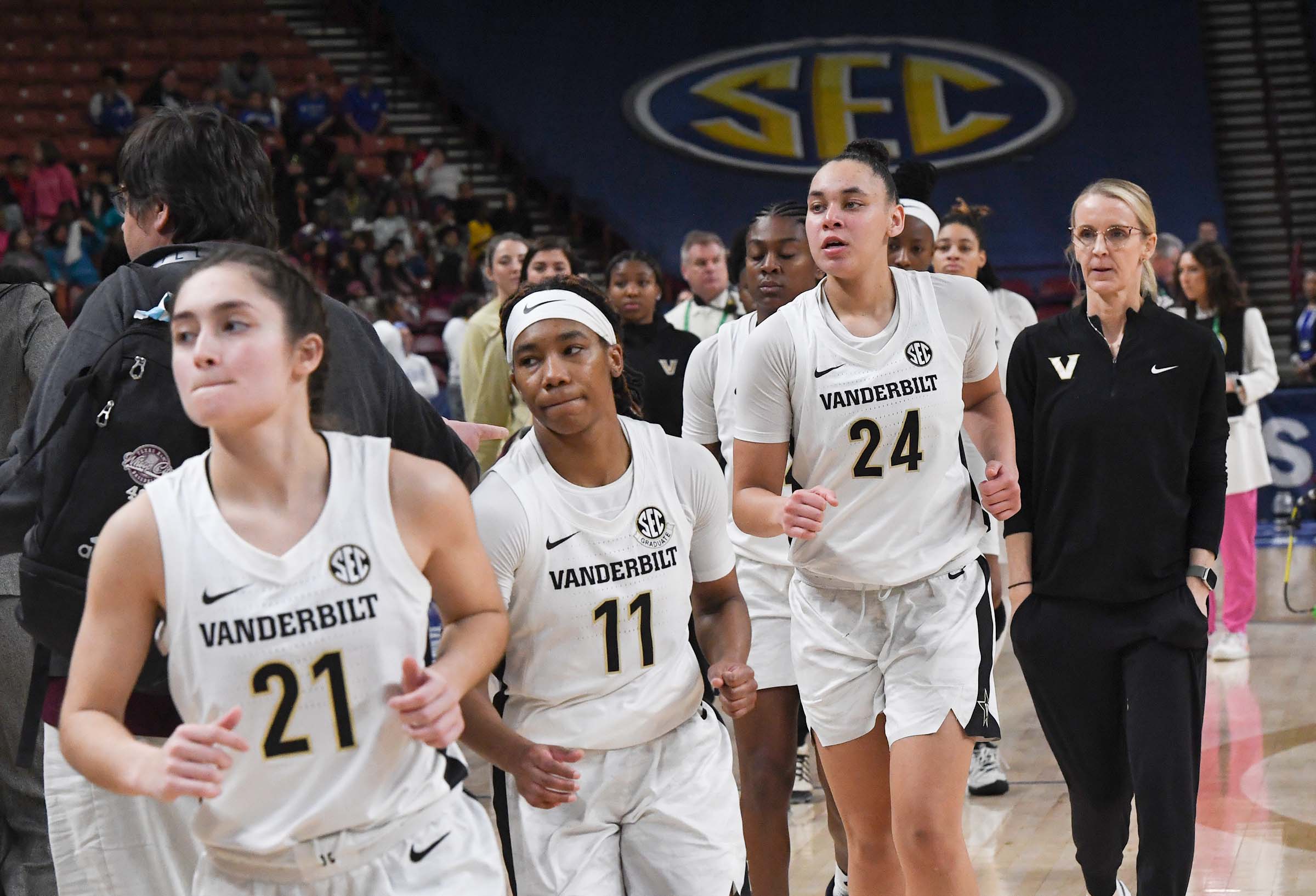 NCAA Womens Basketball: SEC Conference Tournament Round One-Texas A&amp;M at Venderbilt