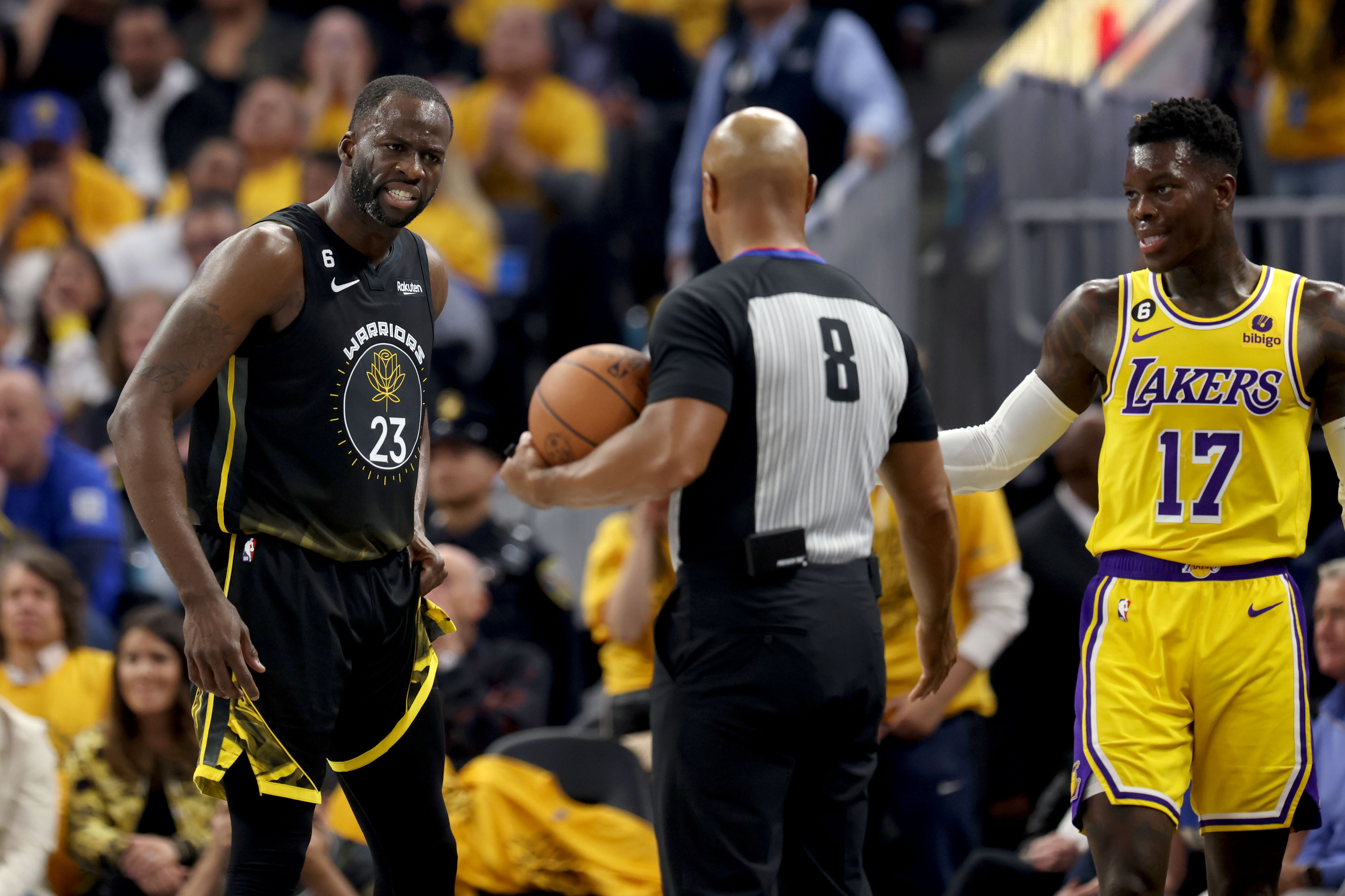 Los Angeles Lakers at Golden State Warriors in Game 1 of the NBA Western Conference semifinals