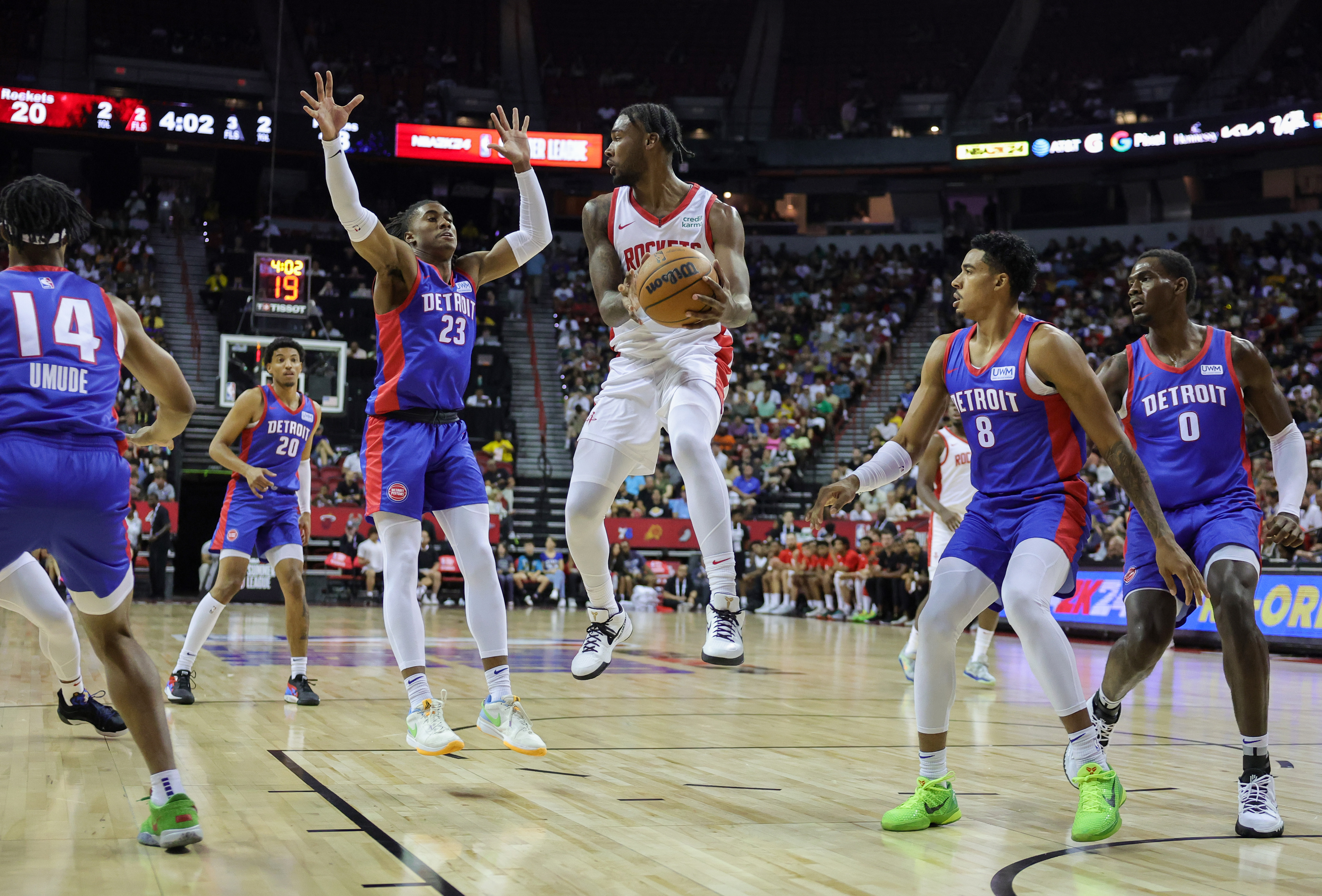 2023 NBA Summer League - Detroit Pistons v Houston Rockets