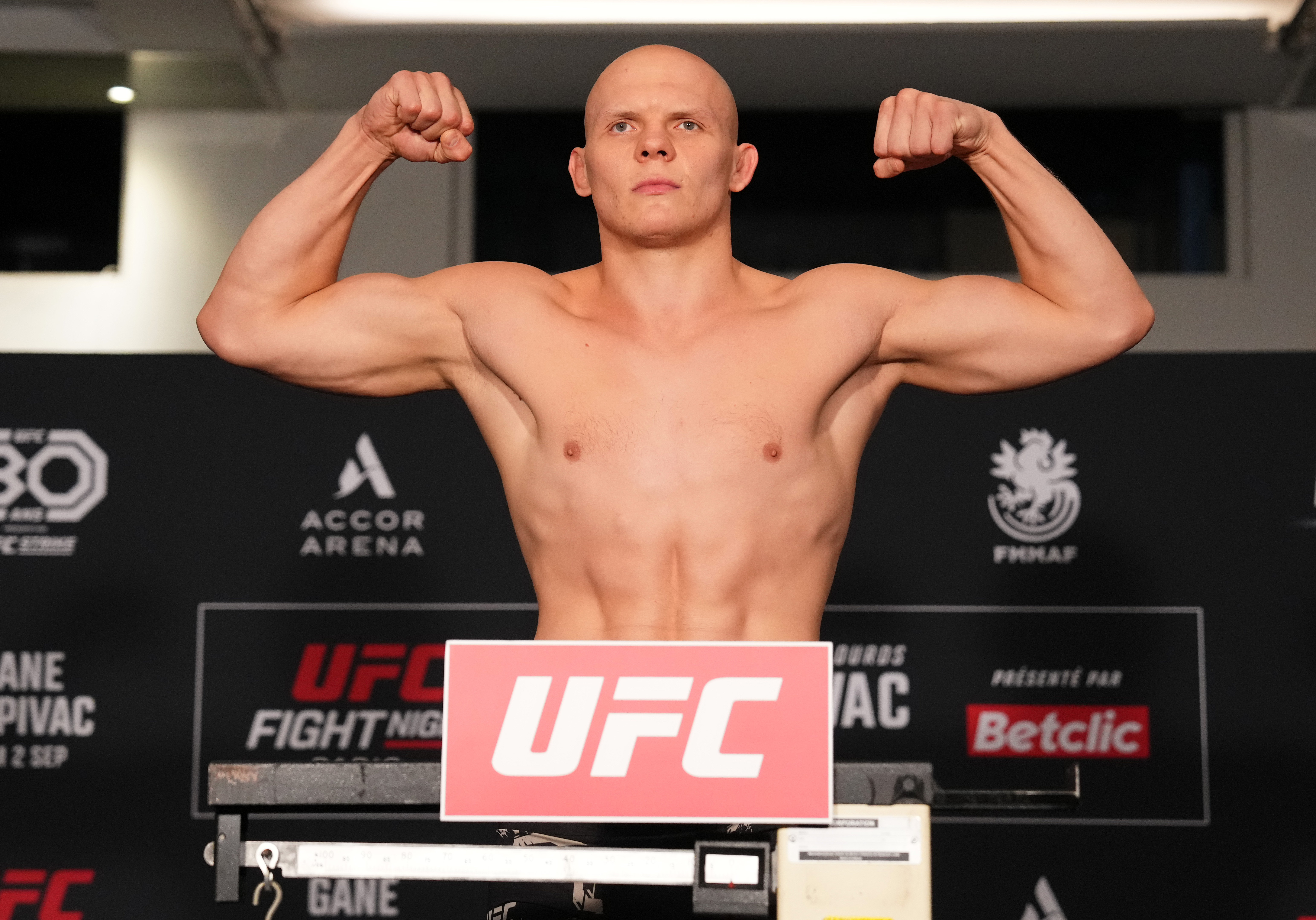 UFC Fight Night: Gane v Spivac Official Weigh-in