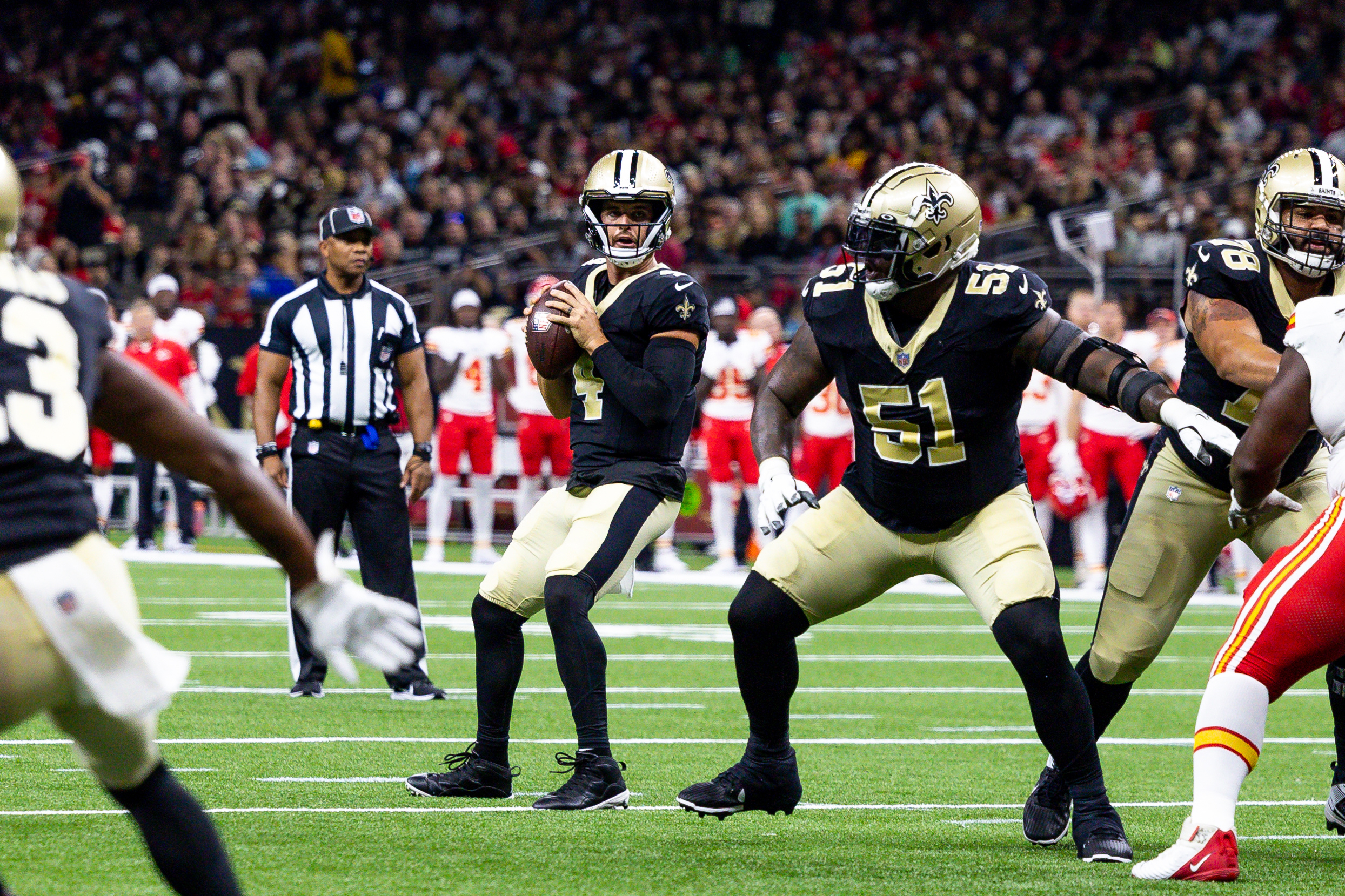 what channel does new orleans saints play on today