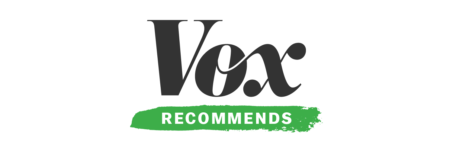 The logo of Vox Recommends, a new newsletter offering from Vox.