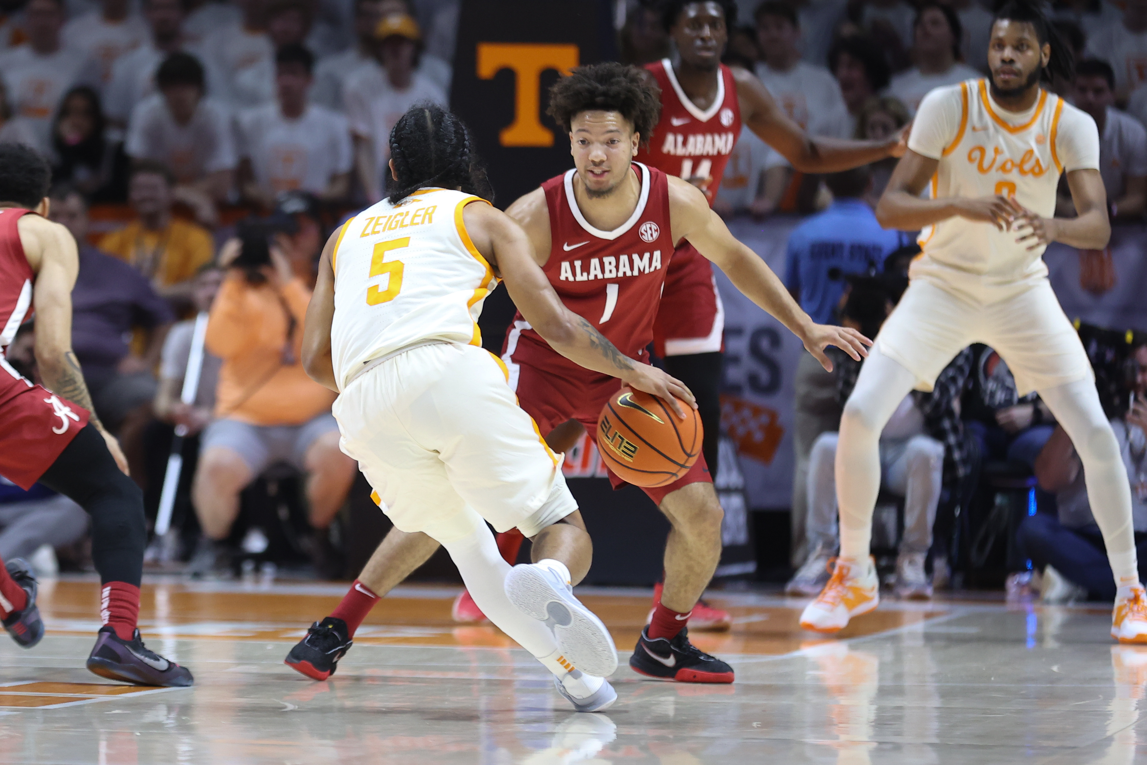 NCAA Basketball: Alabama at Tennessee