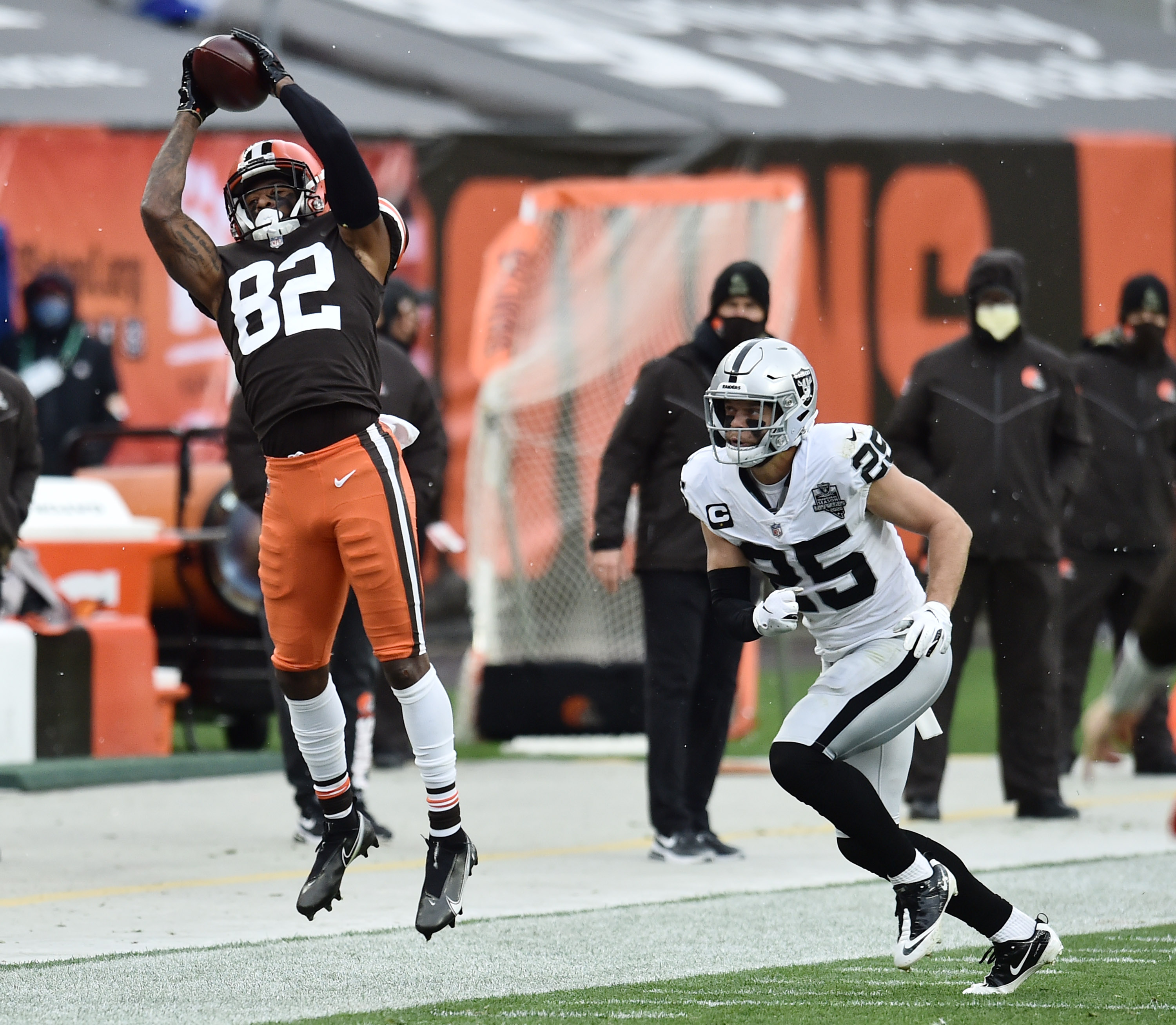 NFL: Las Vegas Raiders at Cleveland Browns