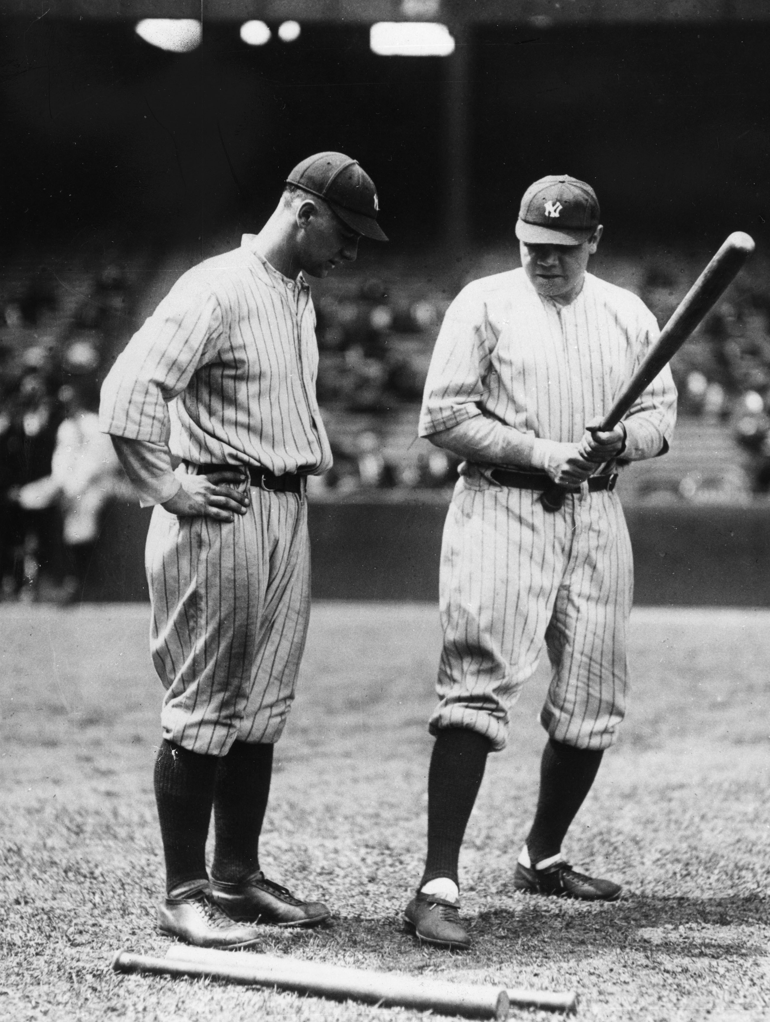 Babe Ruth Lou Gehrig 1923