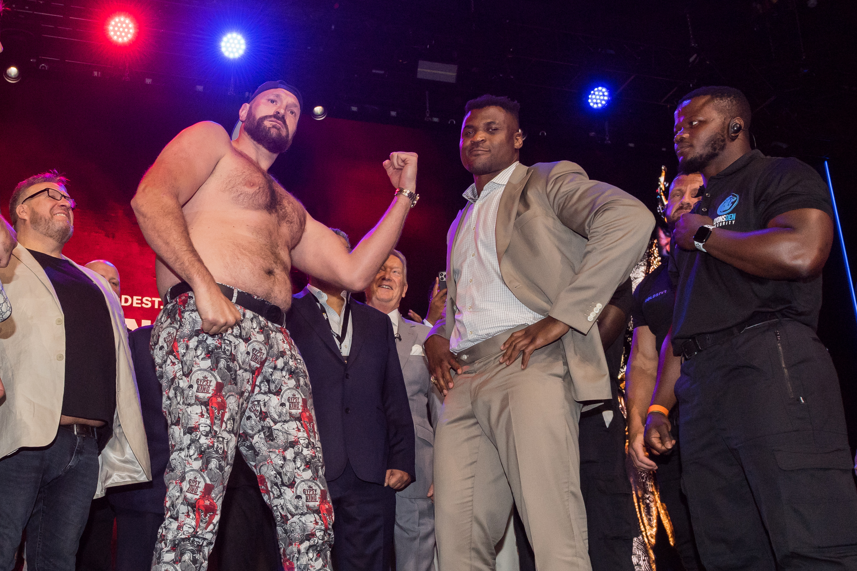 Tyson Fury vs Francis Ngannou Kick-off Press Conference in London